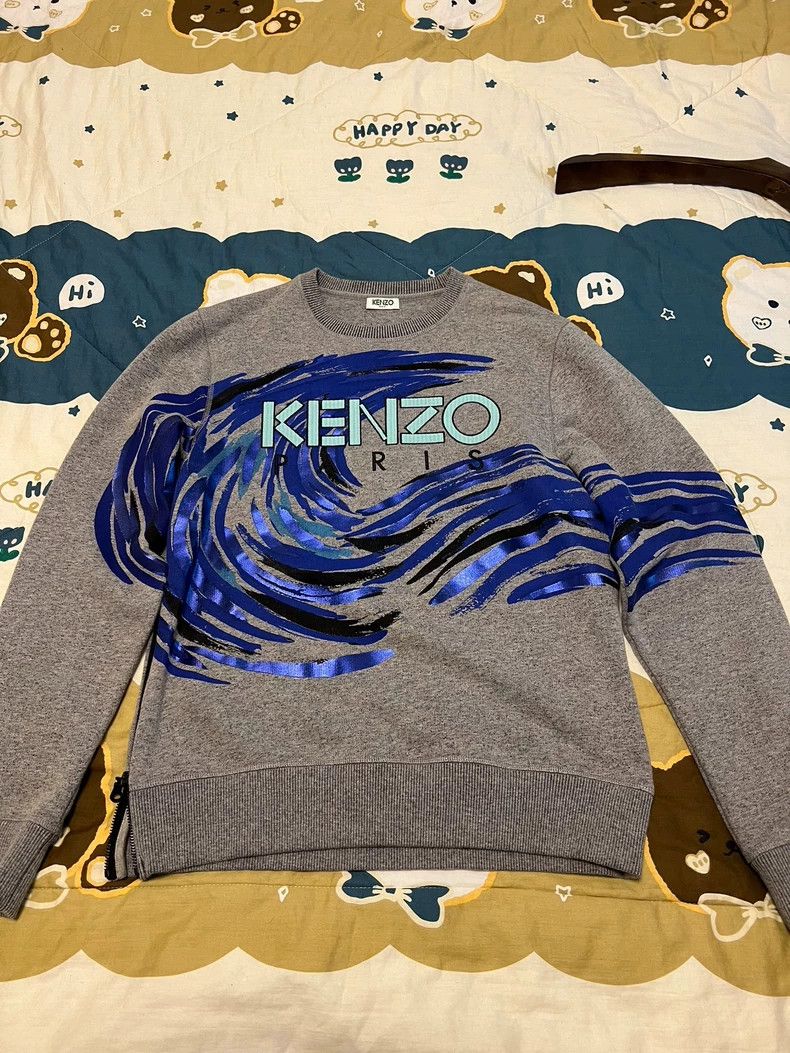 Kenzo KENZO Ocean hoodie Size US S / EU 44-46 / 1 - 1 Thumbnail