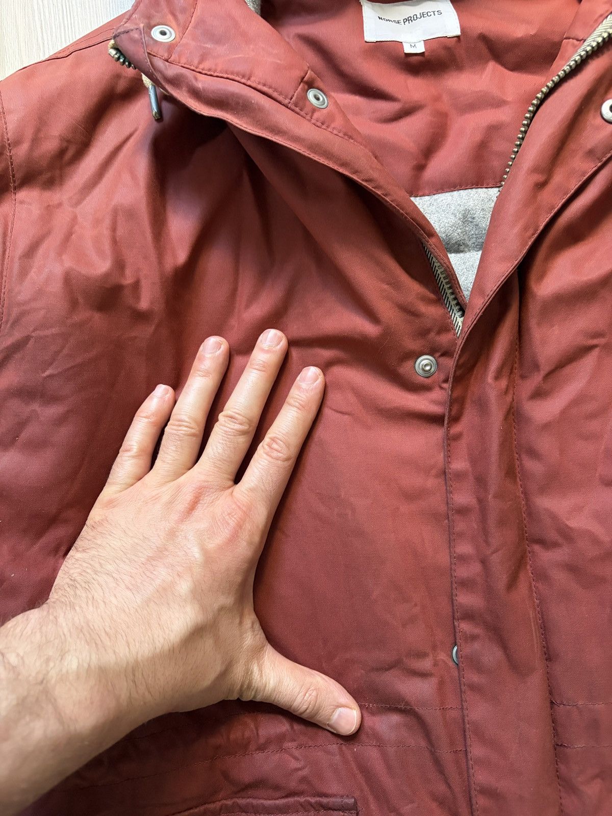 Norse Projects Norse Projects Nunk Waxed Cotton Parka Size US M / EU 48-50 / 2 - 7 Thumbnail
