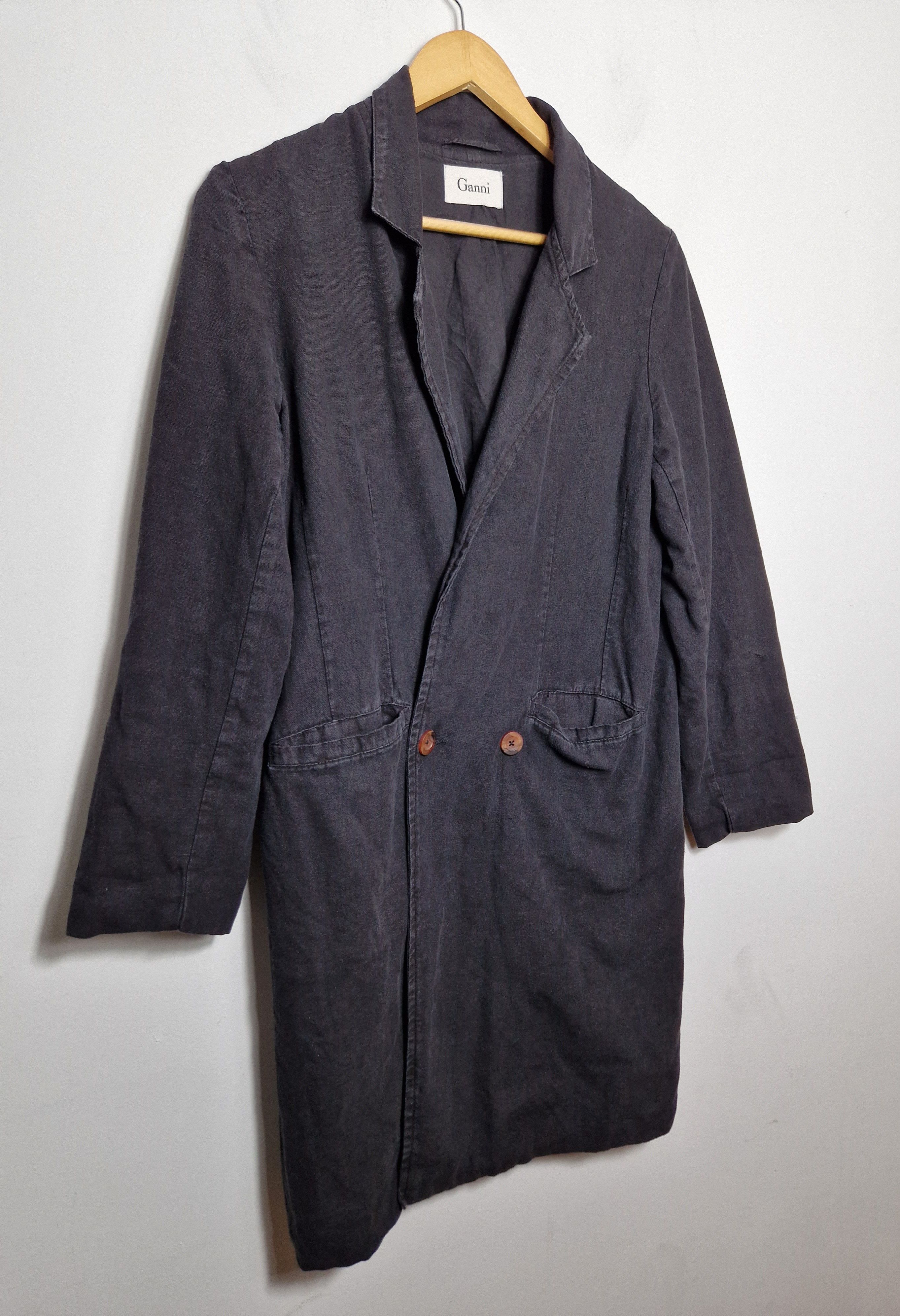 Gianni Valentino Gianni denim coat Size XS / US 0-2 / IT 36-38 - 3 Thumbnail