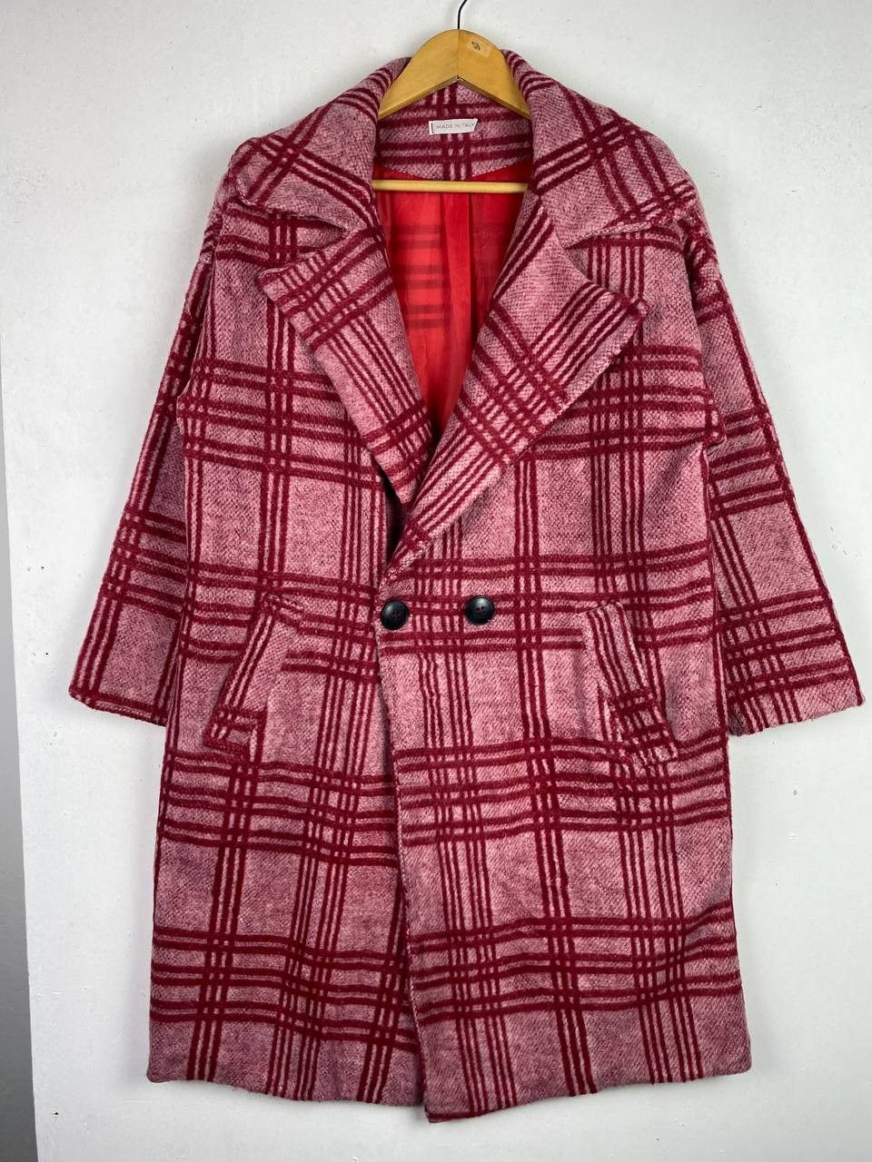 Italic italian designer long wool jacket nice design Size US L / EU 52-54 / 3 - 1 Thumbnail