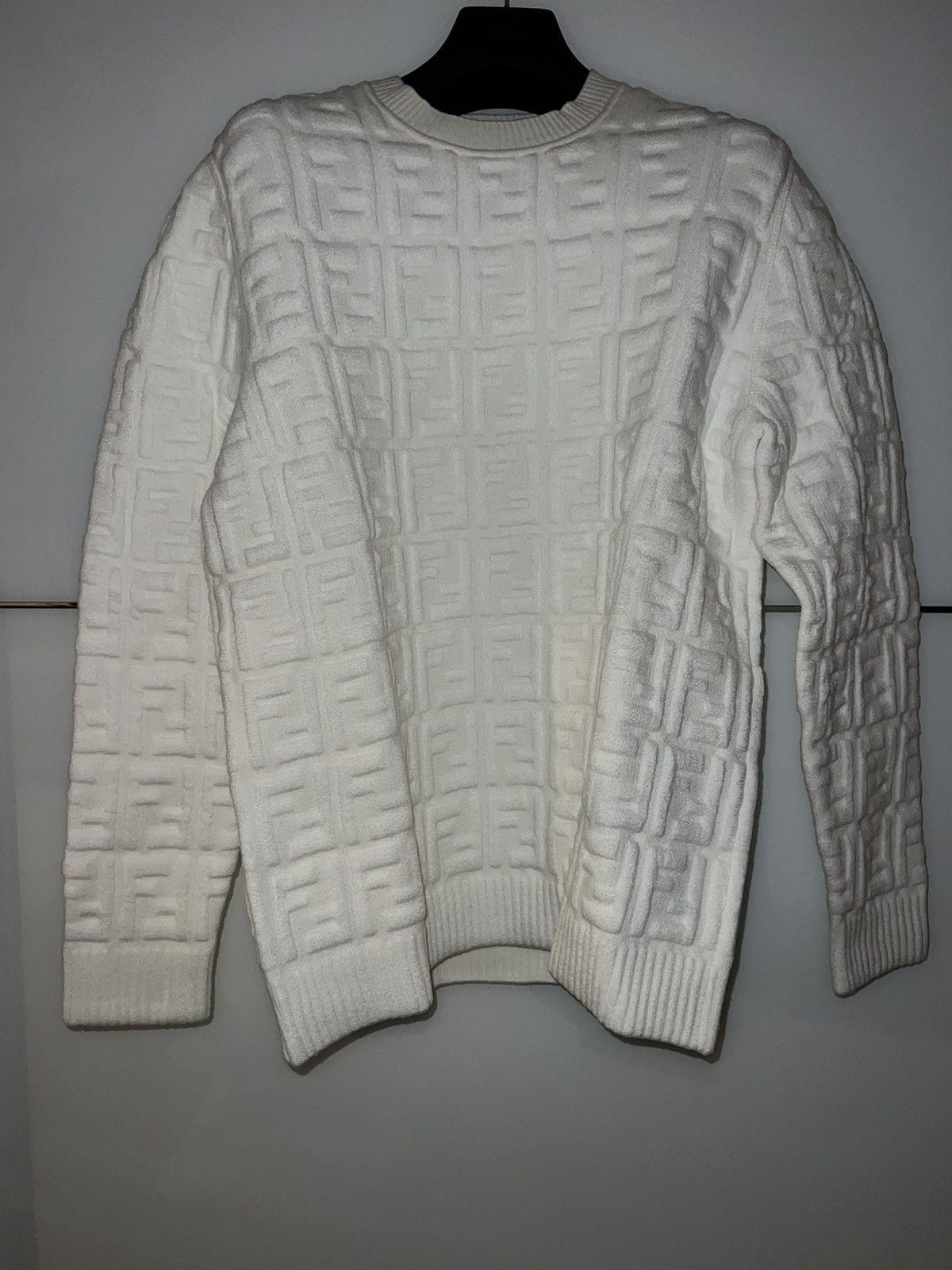 Fendi Fendi Embossed FF Logo Sweatshirt Size US L / EU 52-54 / 3 - 1 Thumbnail