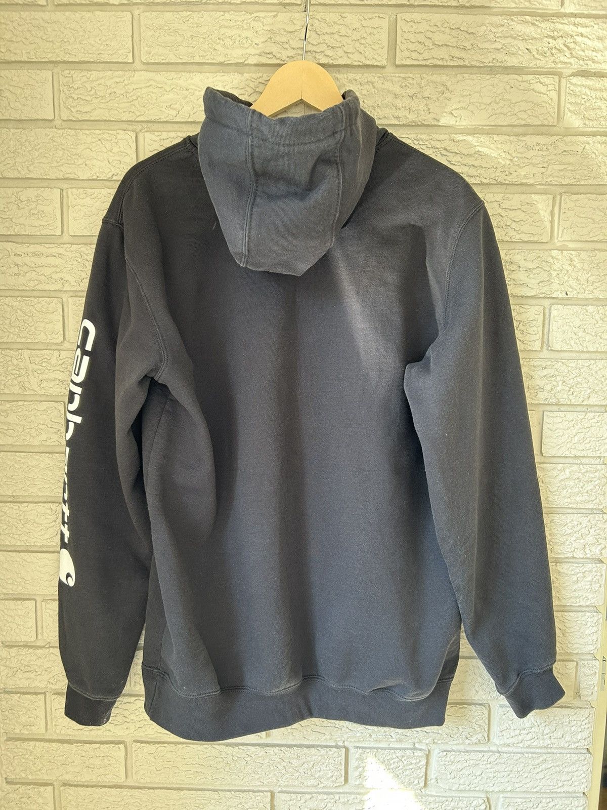 Carhartt Carhartt Black Fleece Lined Pullover Hoodie Size US M / EU 48-50 / 2 - 5 Thumbnail