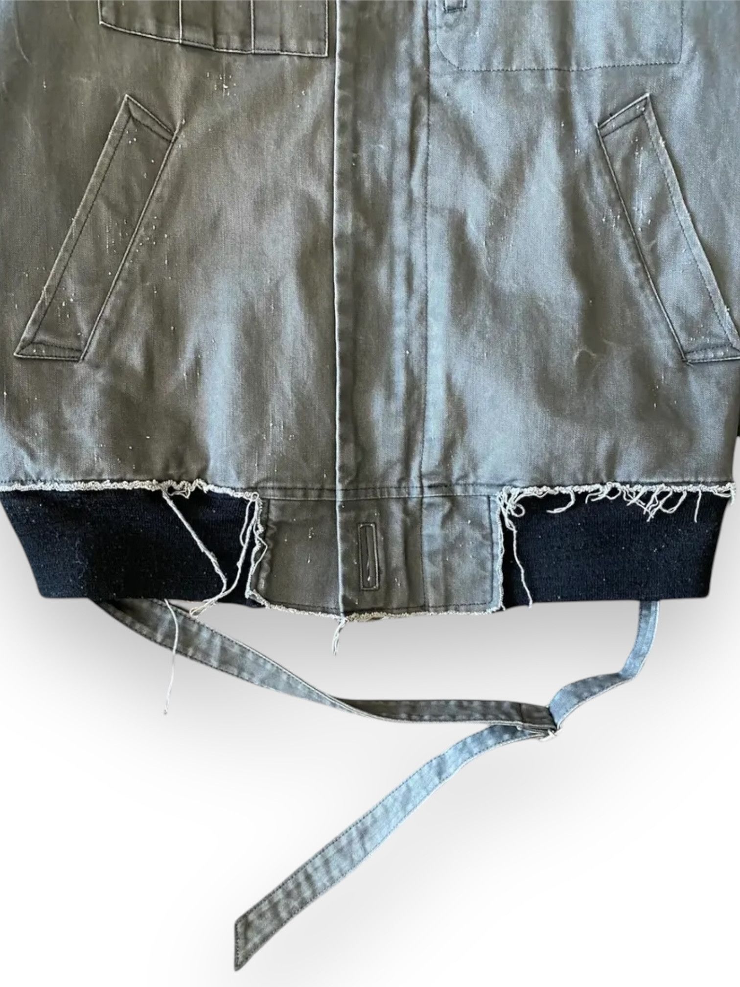 Undercover AW05 "Arts & Crafts" Fur-Lined Distressed Military Jacket Size US M / EU 48-50 / 2 - 8 Thumbnail