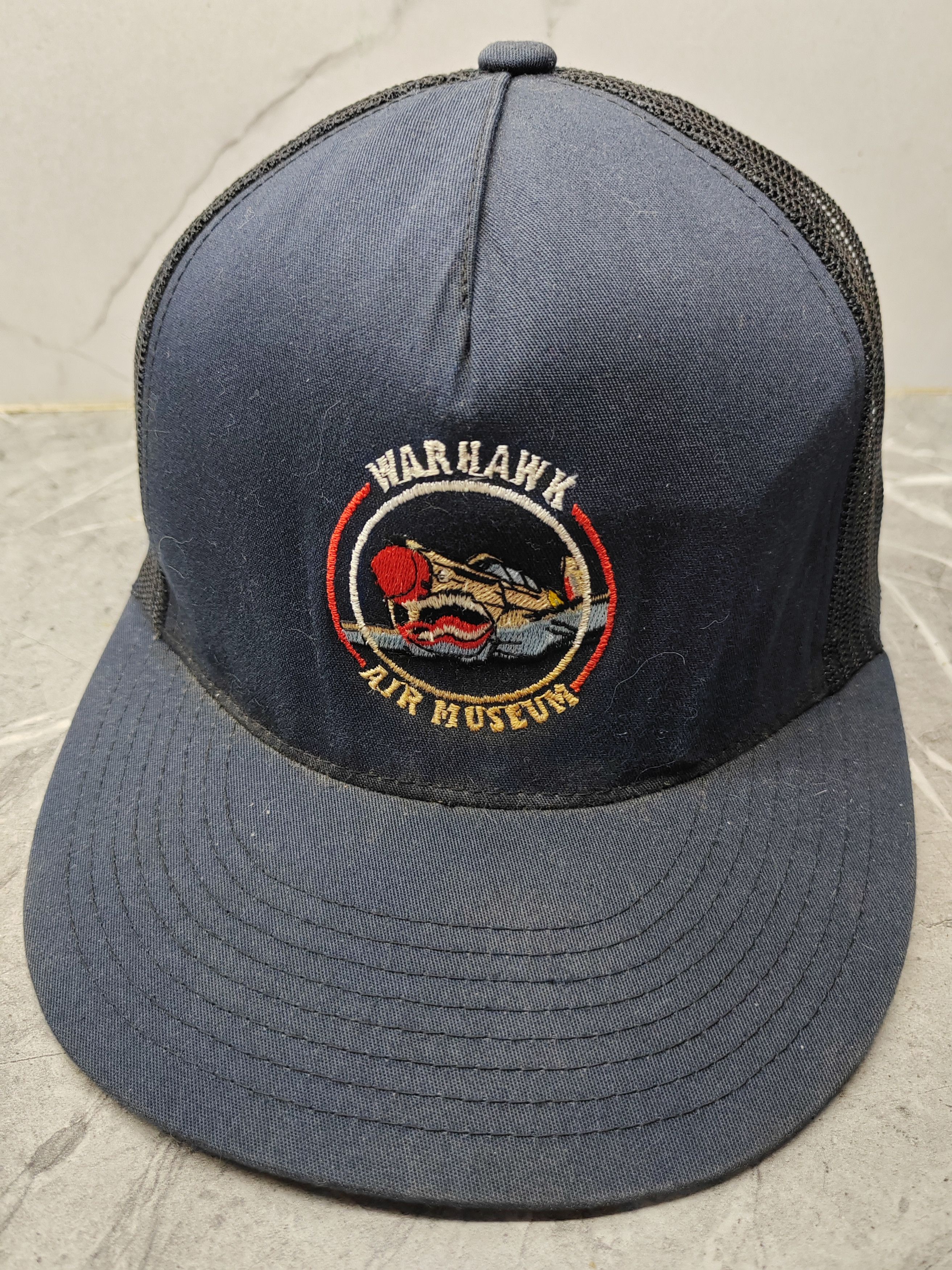 Vintage Vintage Warhawk Air Museum Trucker Cap Hat Size ONE SIZE - 1 Thumbnail