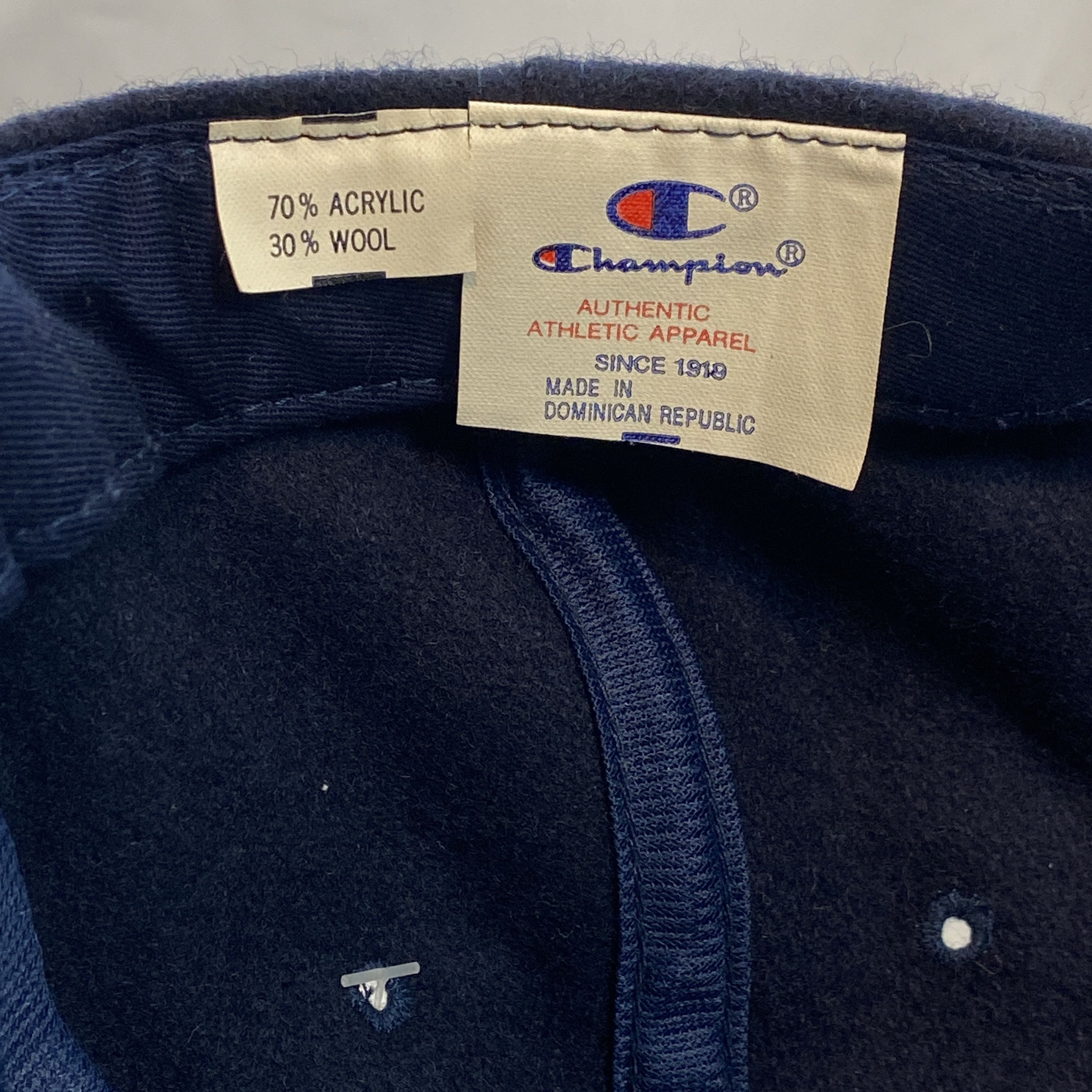 Champion × NCAA × Vintage TU Univ. of Tulsa Baseball Hat Embroidered One-Size Wool Size ONE SIZE - 5 Thumbnail