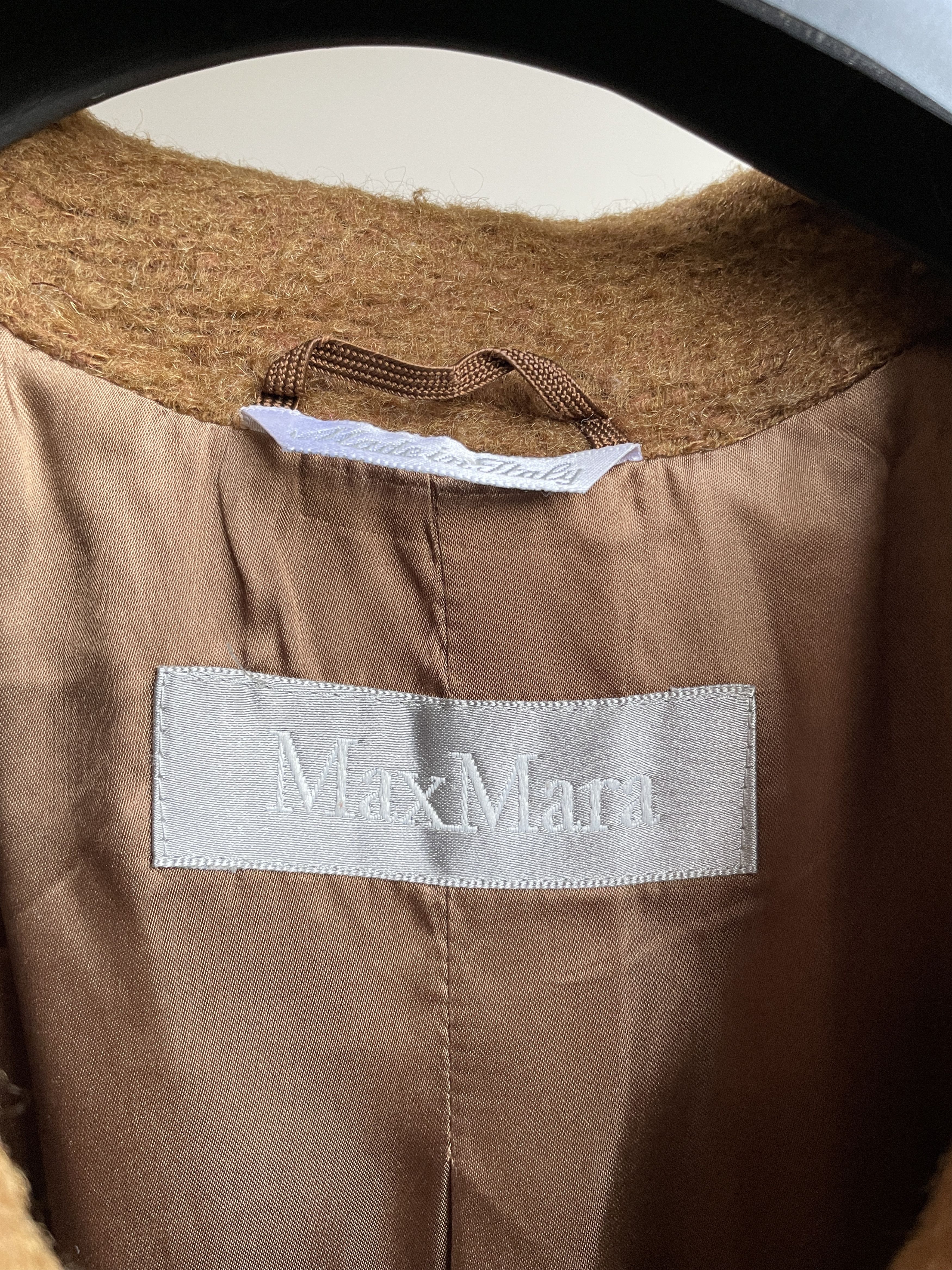 Max Mara Max Mara Mohair Wool Blend Brushed Coat Size M / US 6-8 / IT 42-44 - 9 Thumbnail