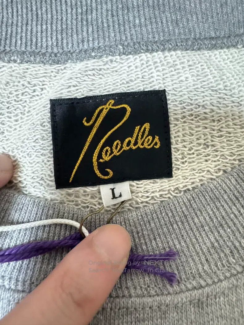 Needles Needles Nissan Limited Crew Neck Loose Terry Hoodie Hoodie Size US L / EU 52-54 / 3 - 3 Thumbnail