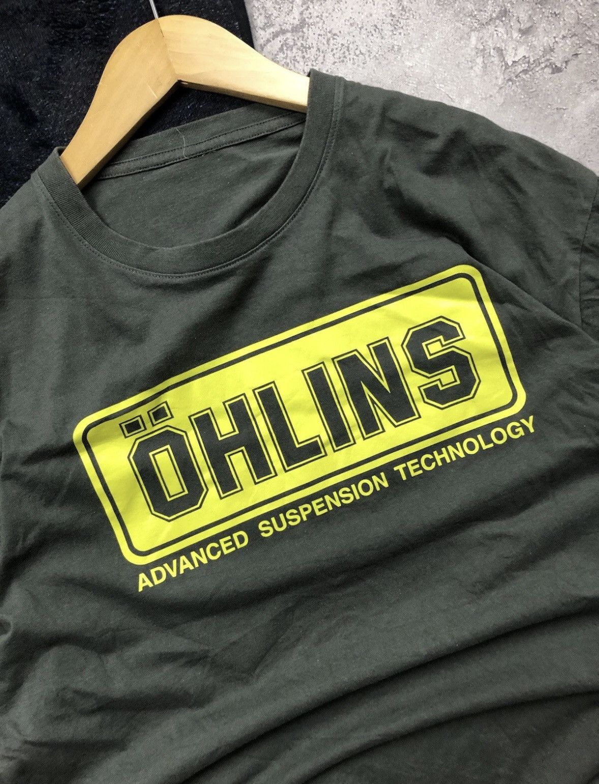 Other ÖHLINS Vintage Big Logo Tshirt AdvancedSuspension Streetwear Size US XL / EU 56 / 4 - 5 Thumbnail