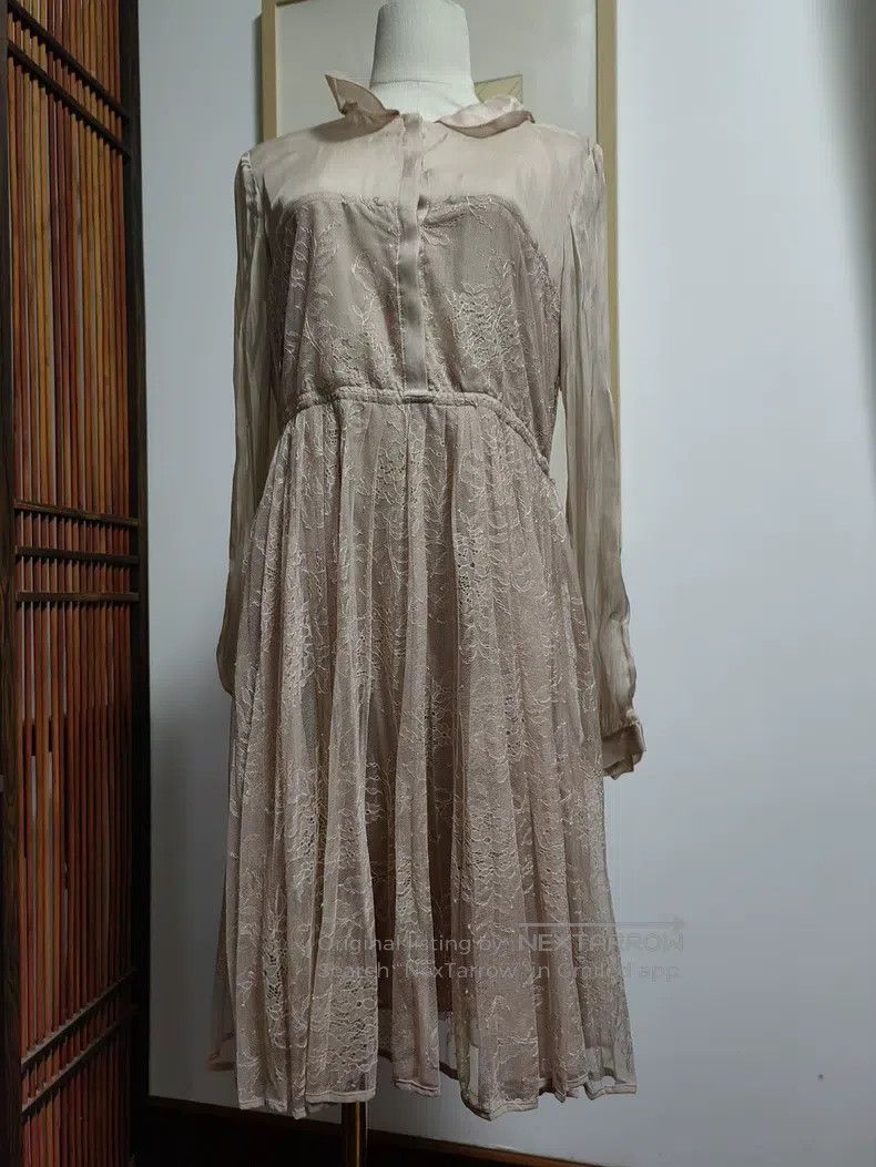 Valentino Valentino Silk lace dress Size S / US 4 / IT 40 - 1 Thumbnail