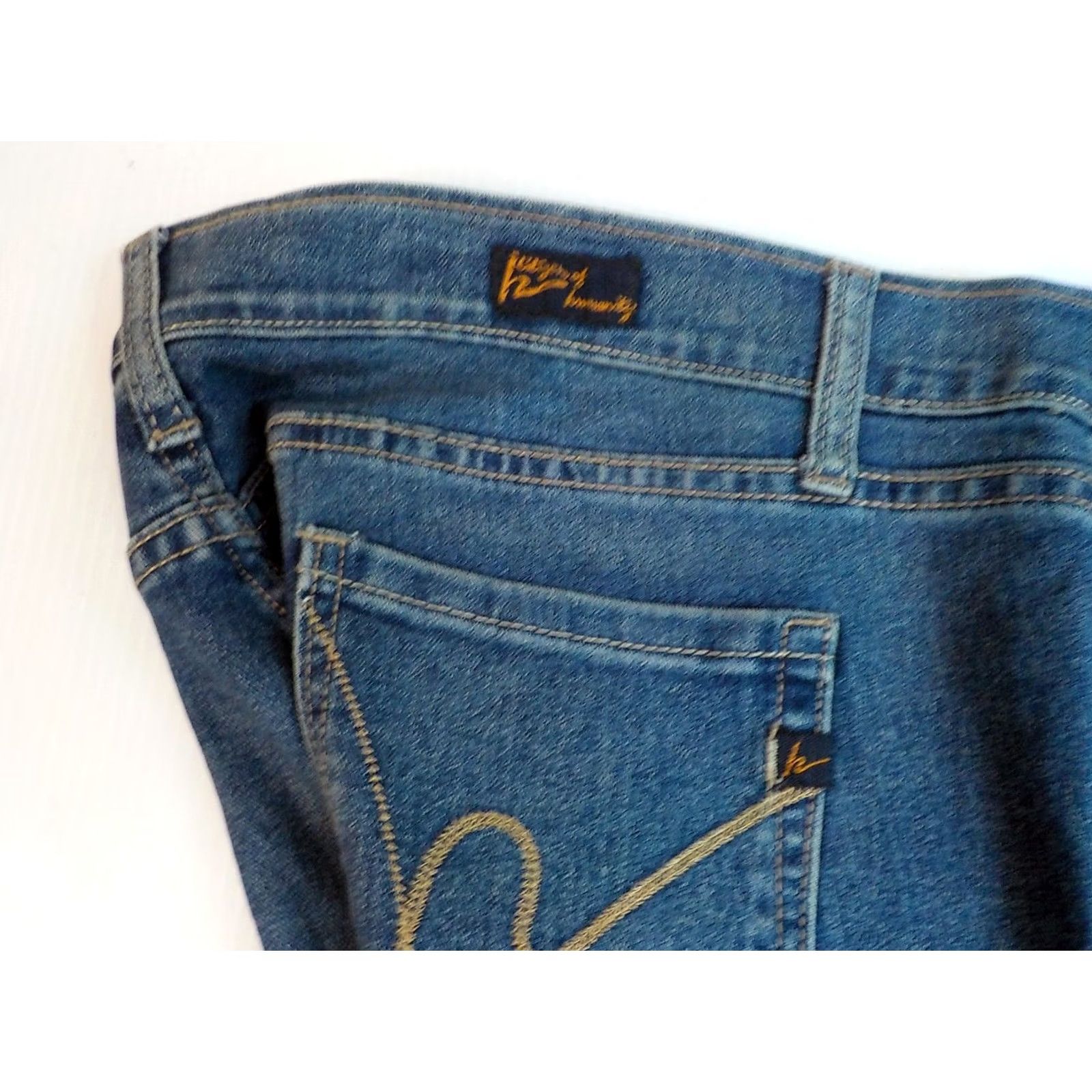 Citizens Of Humanity Citizens of Humanity Kelly #001 Low Bootcut Jeans Blue Medium Wash 31x34 Womens Jeans Blue Medium Wash 5 Pockets Good Condition Size 24" / US 00 / IT 34 - 3 Thumbnail