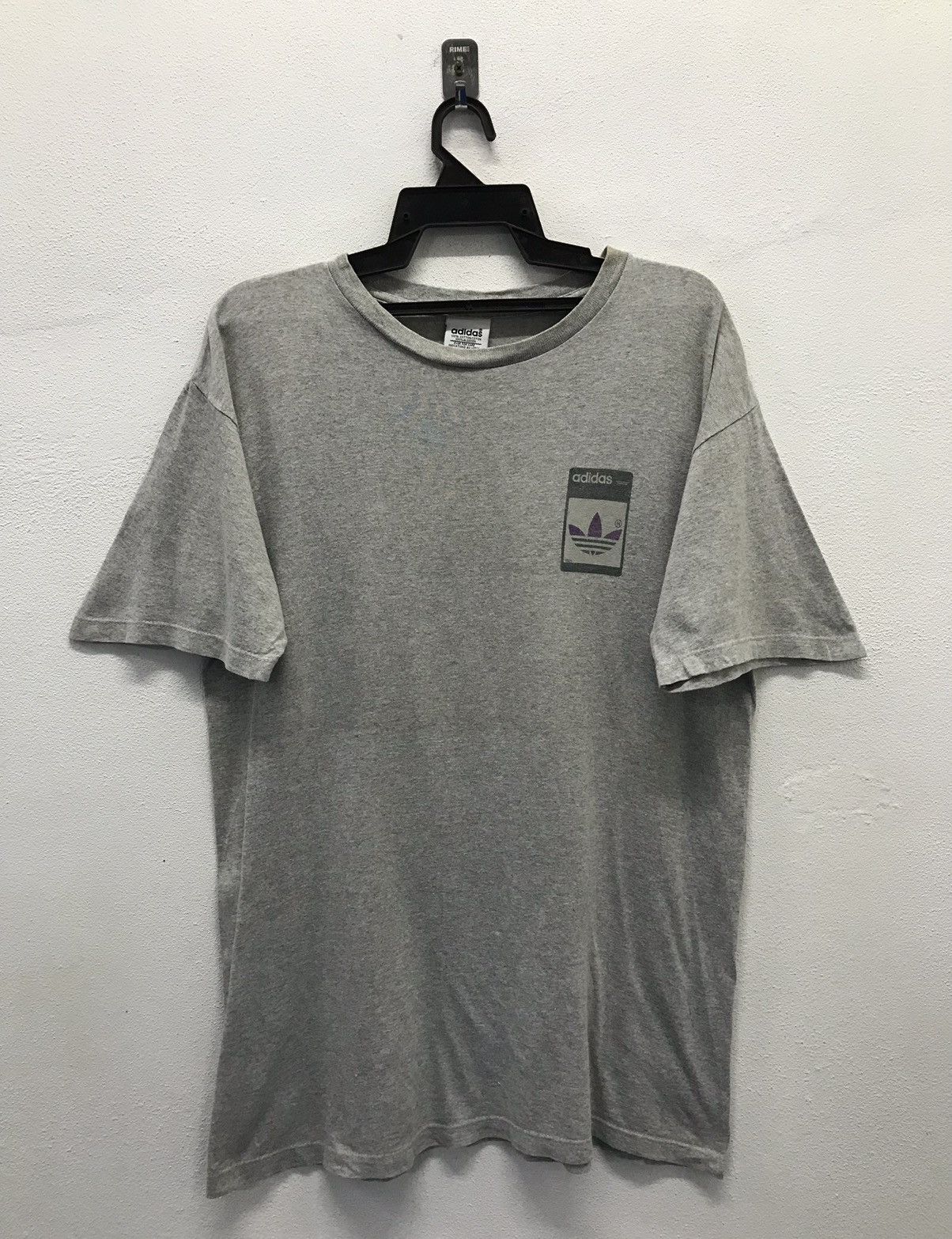 Adidas × Vintage Vintage Adidas ‘La Marque Aux 3 Bandes’ Made In Usa Shirt Size US M / EU 48-50 / 2 - 2 Thumbnail