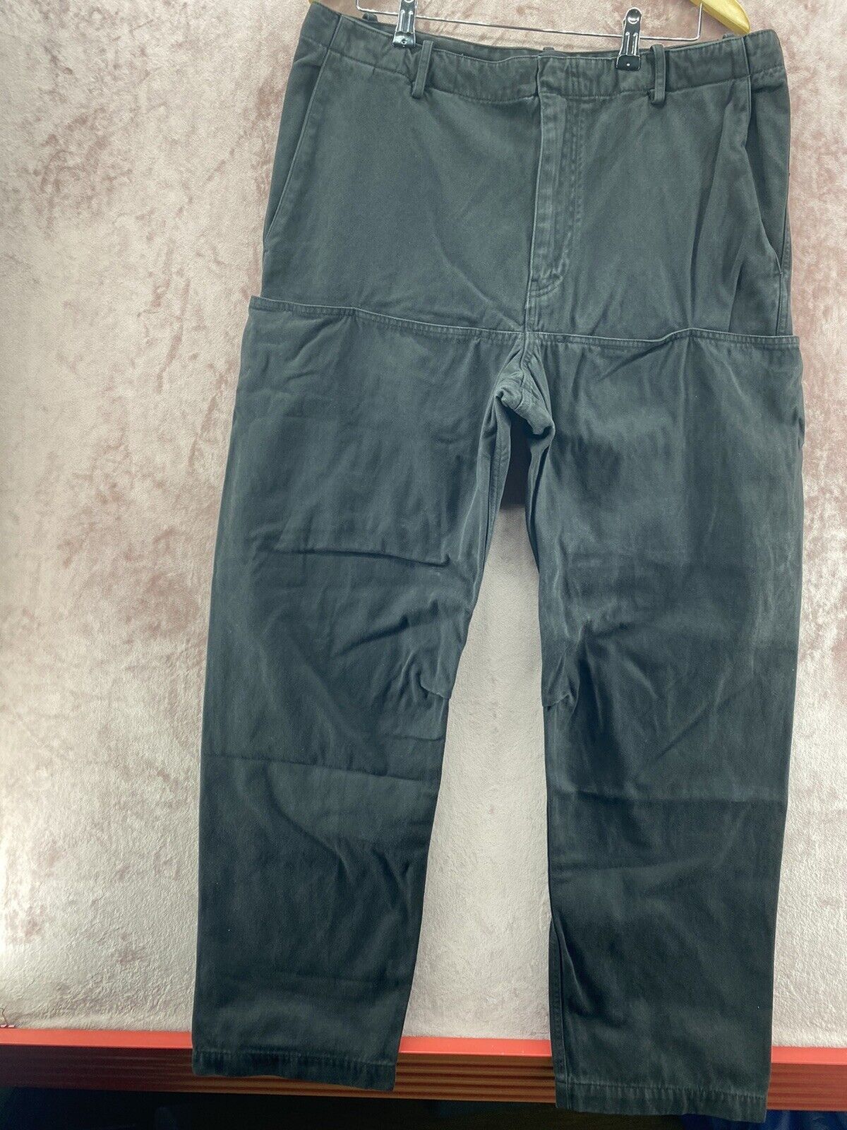Gap × Kanye West YEEZY Gap by Balenciaga Sateen Cargo Pants Black 36 Size US 36 / EU 52 - 1 Thumbnail