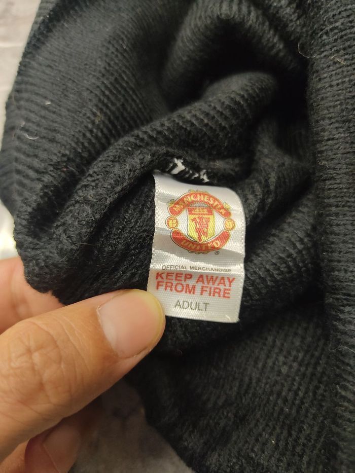 Vintage Manchester United Beanie Snowcap Size ONE SIZE - 5 Thumbnail
