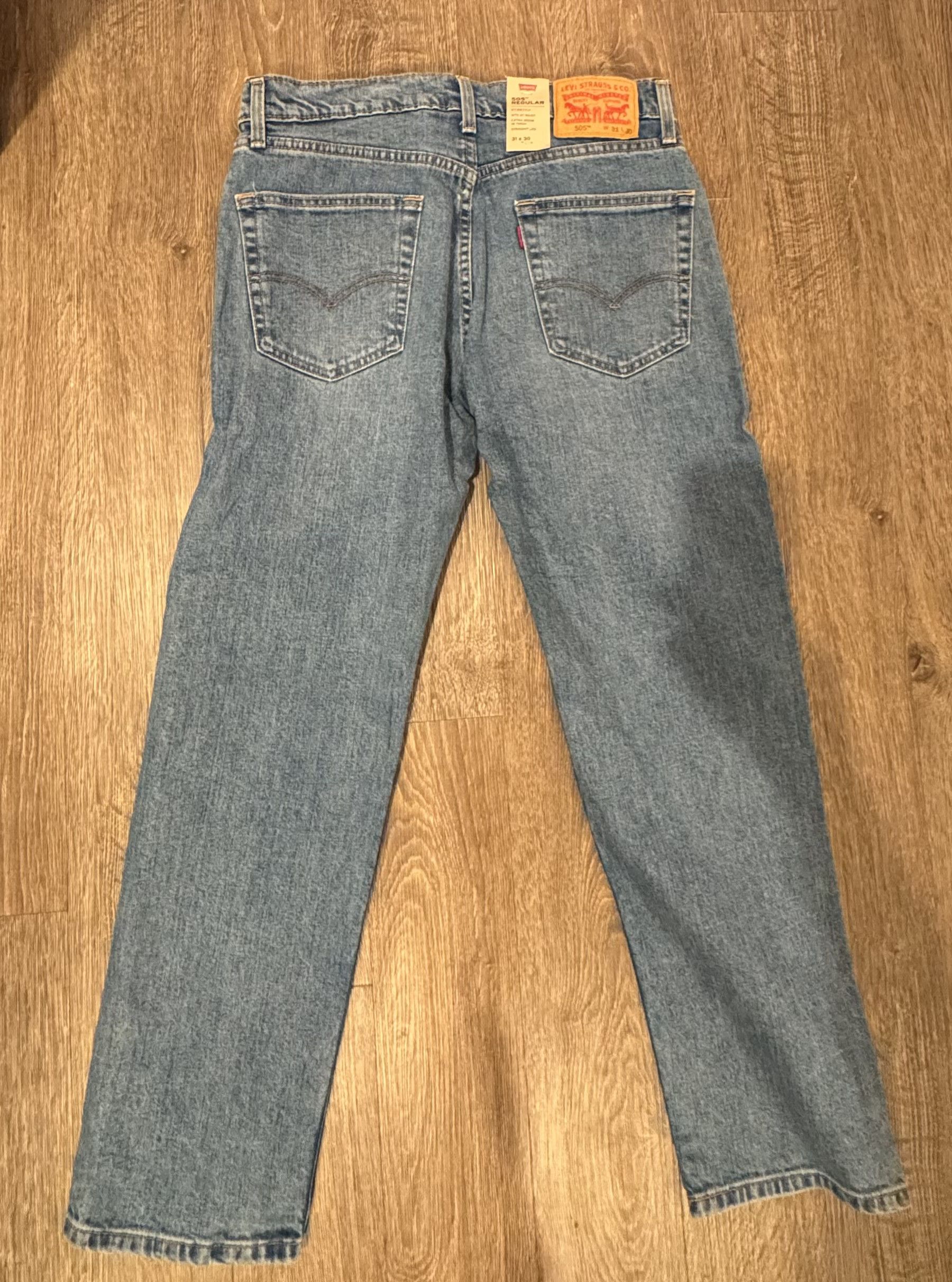 Levi's Levis 505 Regular Pants W31 L30 Size US 31 - 1 Thumbnail