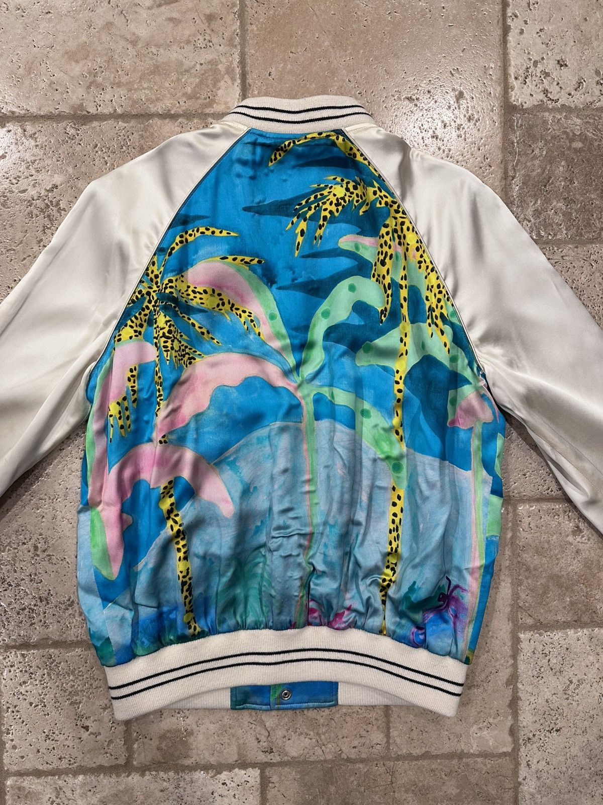 Celine Celine x Hedi x Tyson Reed SS21 Hawaiian Souvenir Jacket Size US M / EU 48-50 / 2 - 11 Thumbnail