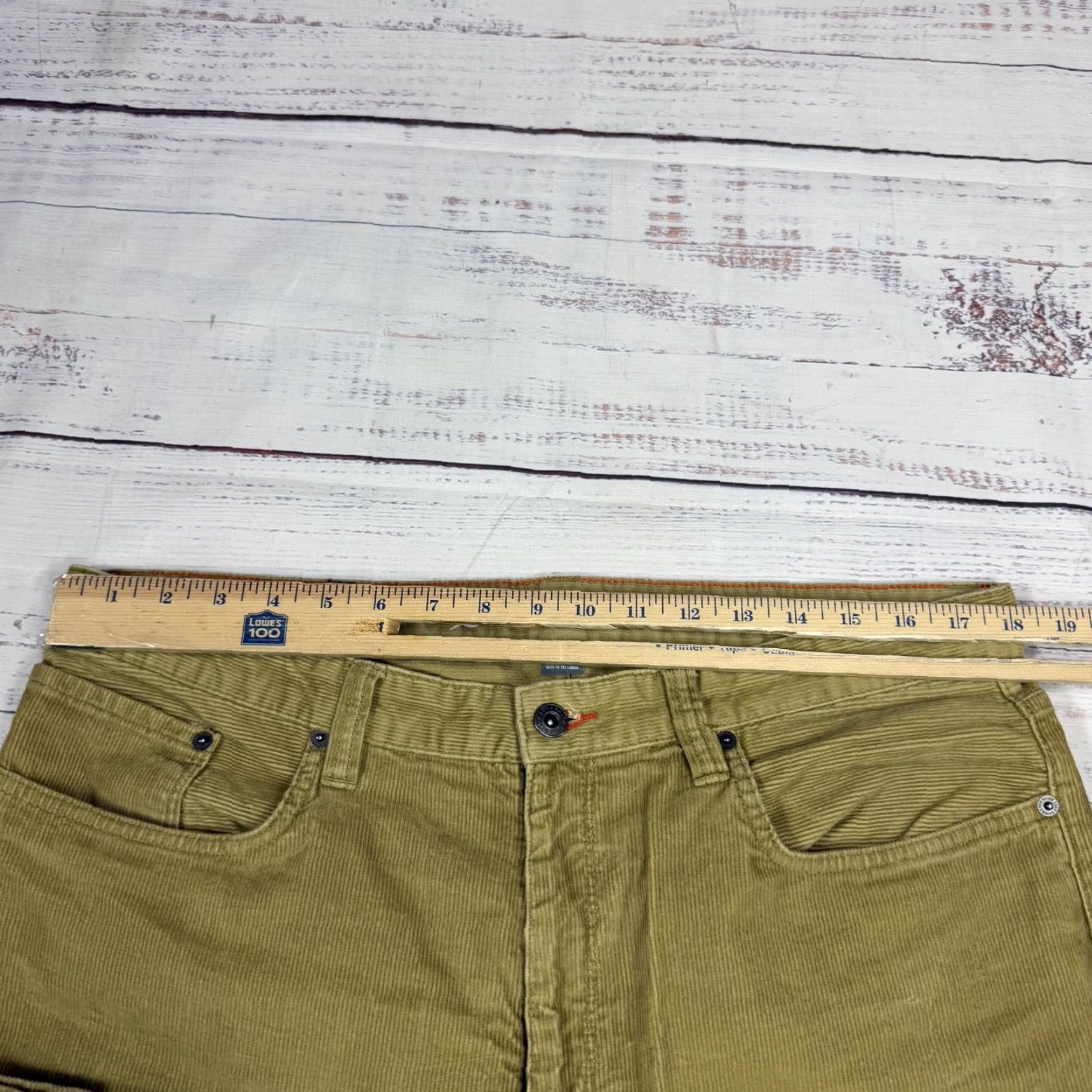 Eddie Bauer Eddie Bauer Corduroy Pants Brown Cotton Men's 36 Straight Jeans Dress Pants Sz 36 Regular 30.5in Inseam Mens Size US 36 / EU 52 - 2 Thumbnail