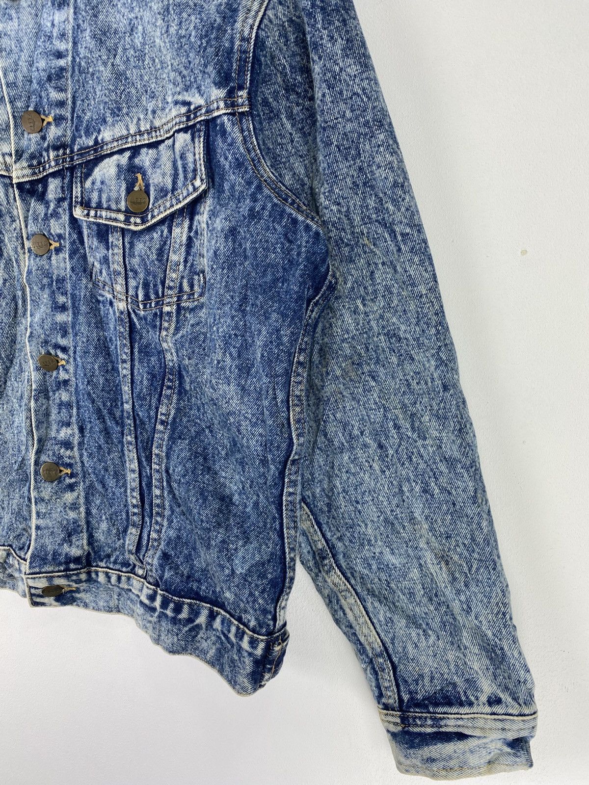 Japanese Brand Vintage 90’s Denim Jacket by Fittz Size US S / EU 44-46 / 1 - 3 Thumbnail
