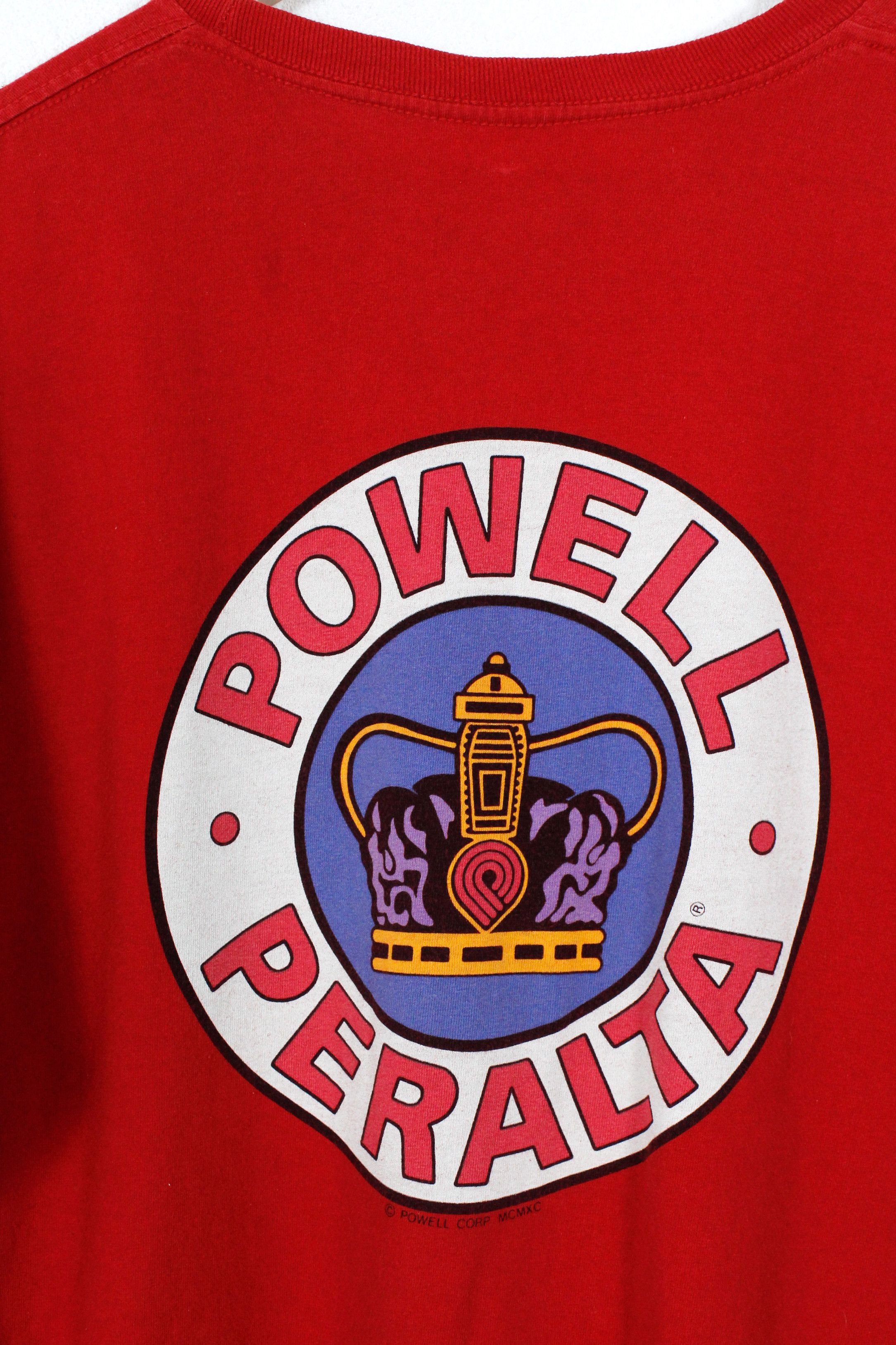 Powell Peralta Powel Peralta Supreme Graphic Big Logo T-Shirt 2014 Size US XL / EU 56 / 4 - 4 Thumbnail