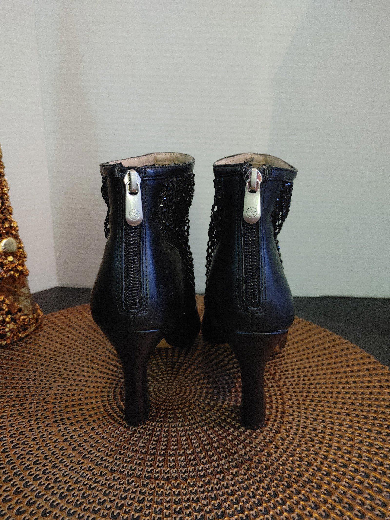 Designer Adrienne Vittadini Nisa Mesh Ankle Boots Size 8.5M Size US 8.5 / IT 38.5 - 5 Thumbnail