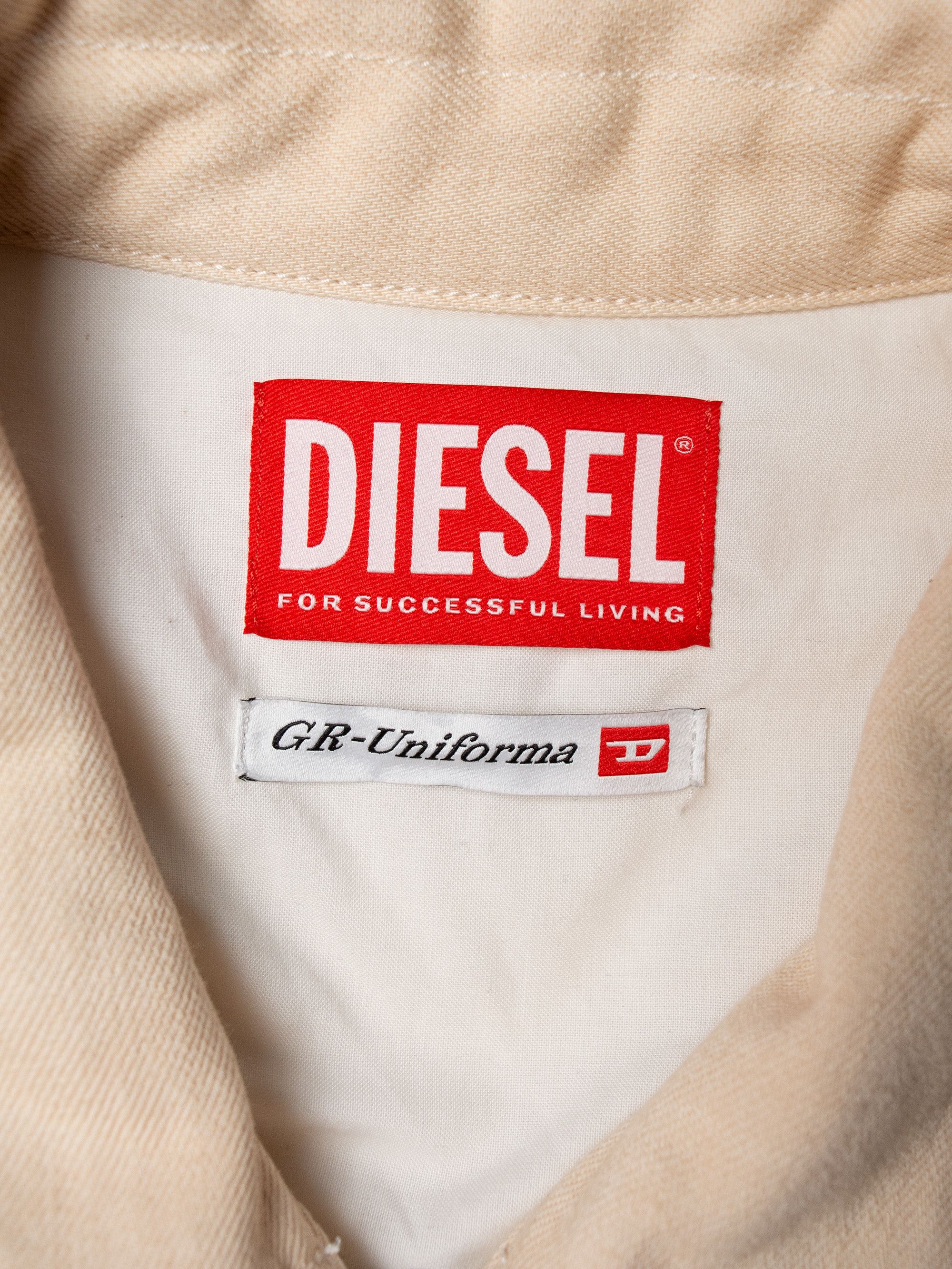 Gosha Rubchinskiy Diesel Red Tag X GR-Uniforma - panelled denim jacket Size US XL / EU 56 / 4 - 7 Thumbnail