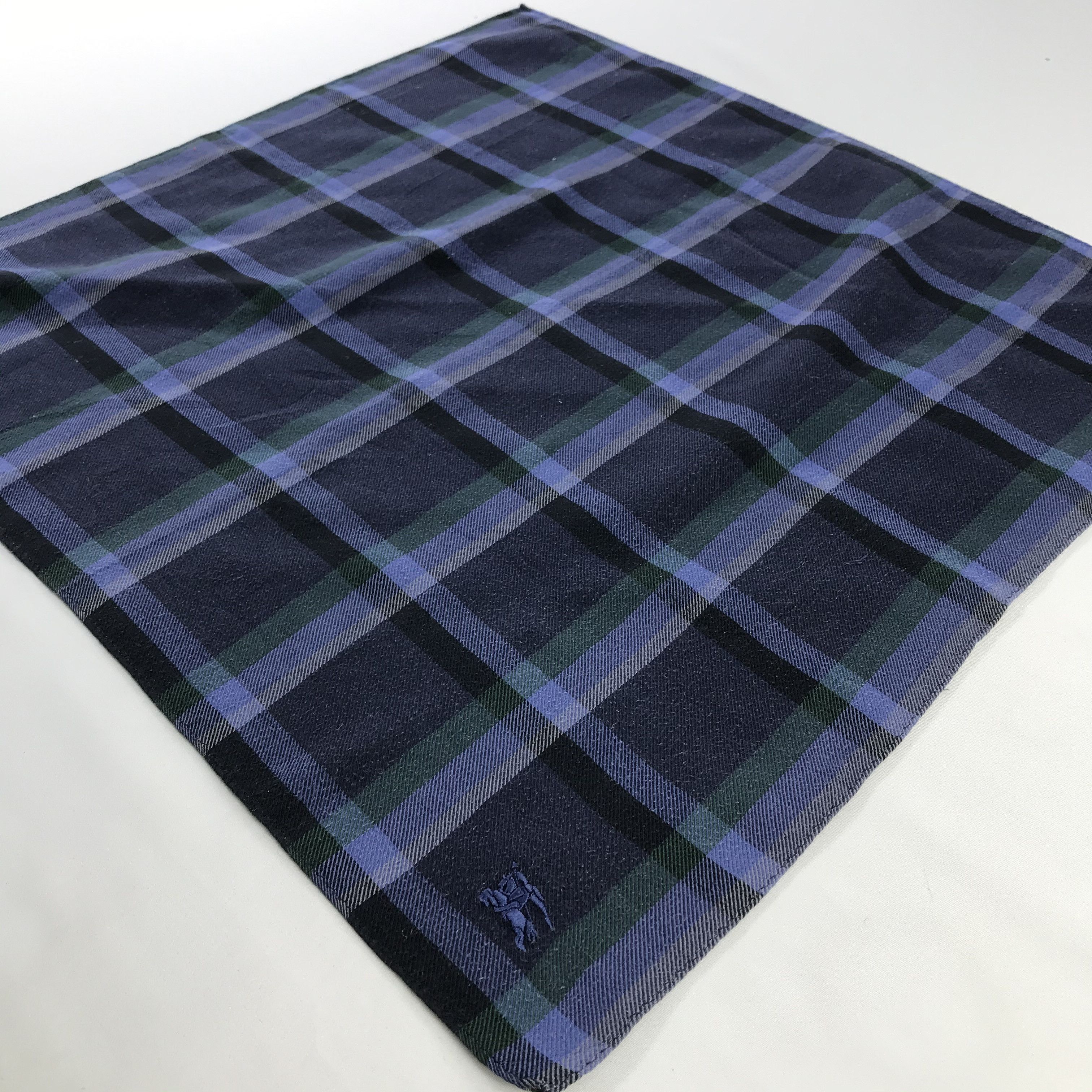 Burberry × Vintage Burberry Bandana / Handkerchief / Neckerchief - S469 Size ONE SIZE - 2 Thumbnail