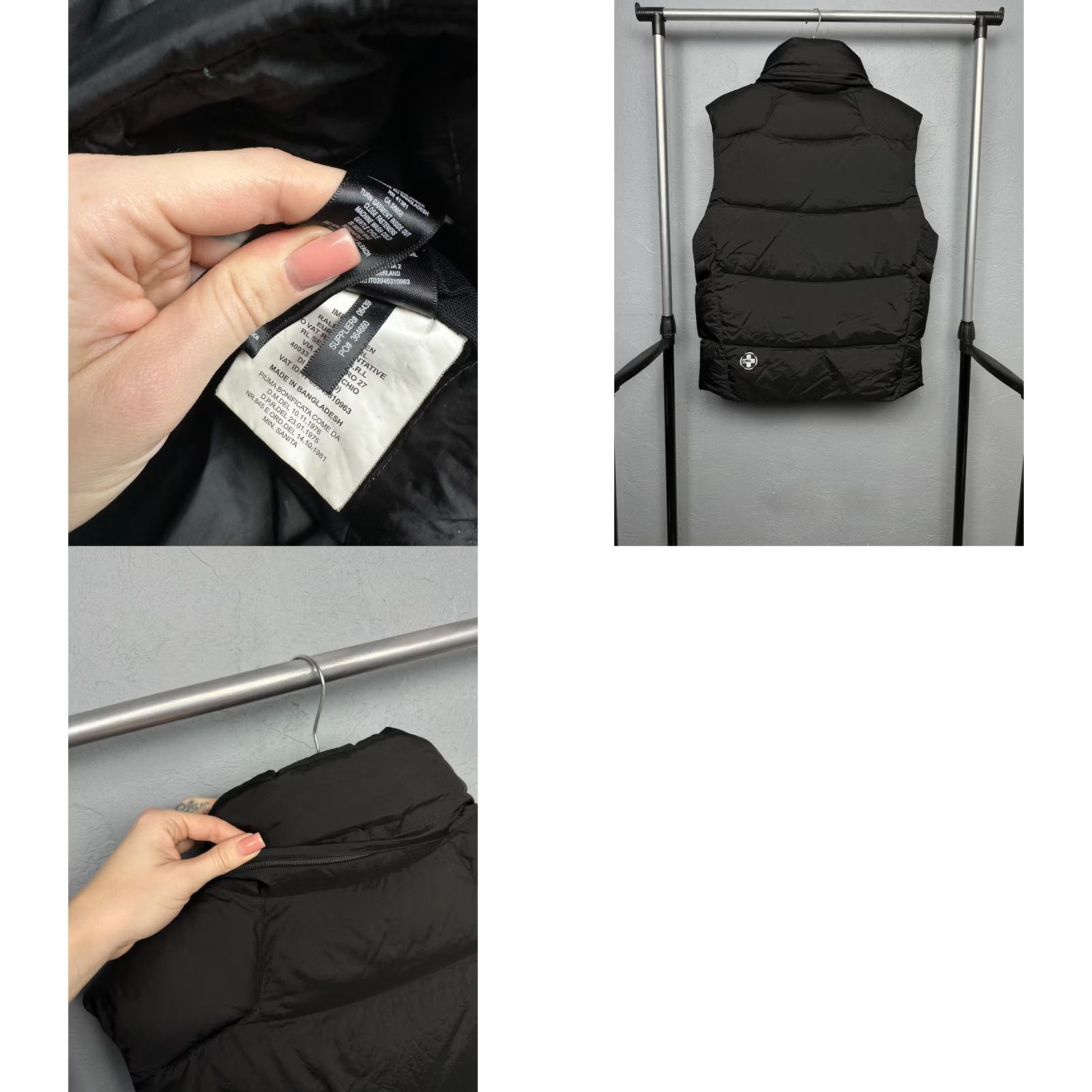RLX Ralph Lauren RLX Polo Ralph Lauren Mens Down Puffer Vest Vest L Black RLX Size US L / EU 52-54 / 3 - 8 Thumbnail