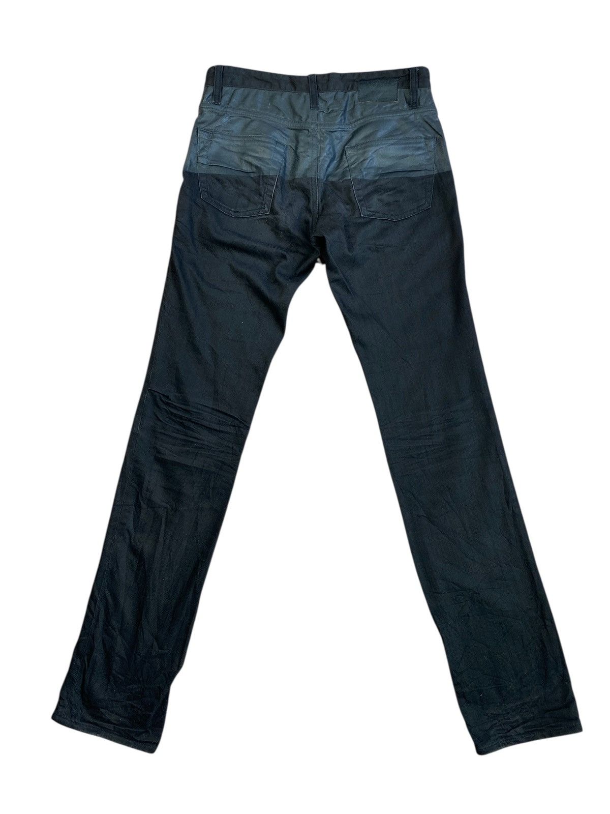 Yohji Yamamoto 90’s AAR By Yohji Yamamoto Hybrid Painted Pants Size US 29 - 9 Thumbnail