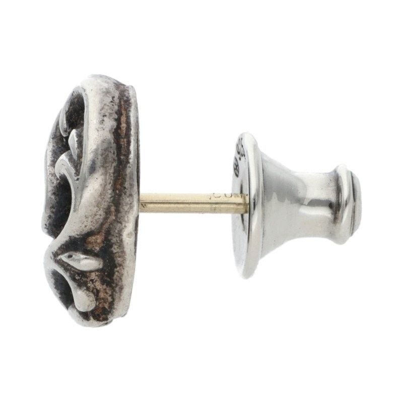 Chrome Hearts Chrome Hearts Silver Heart Stud Earring Size ONE SIZE - 4 Thumbnail