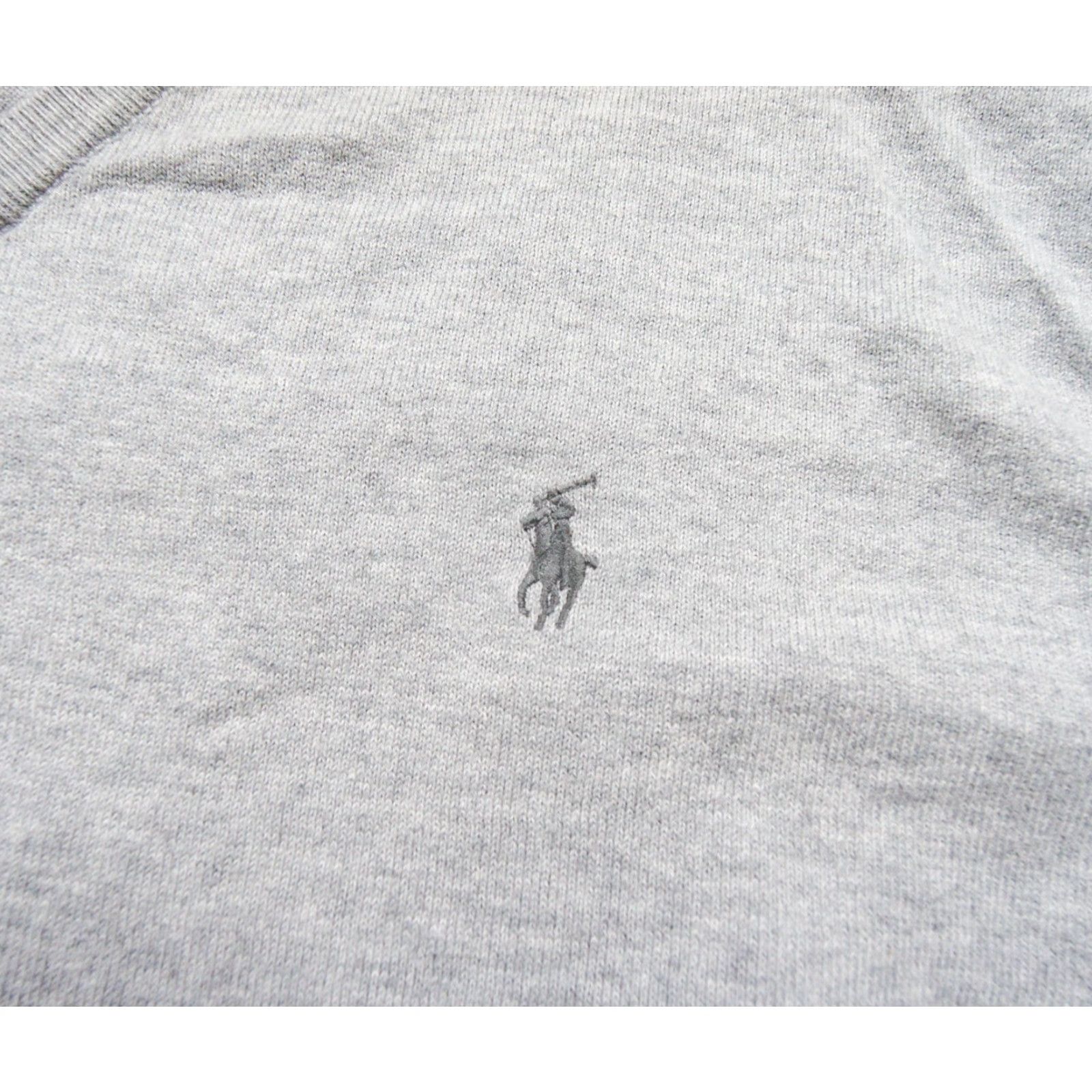 Polo Ralph Lauren Polo Ralph Lauren Sweater Mens 2XL XXL Gray Vneck Pima Cotton Pullover Preppy Size US XXL / EU 58 / 5 - 3 Thumbnail