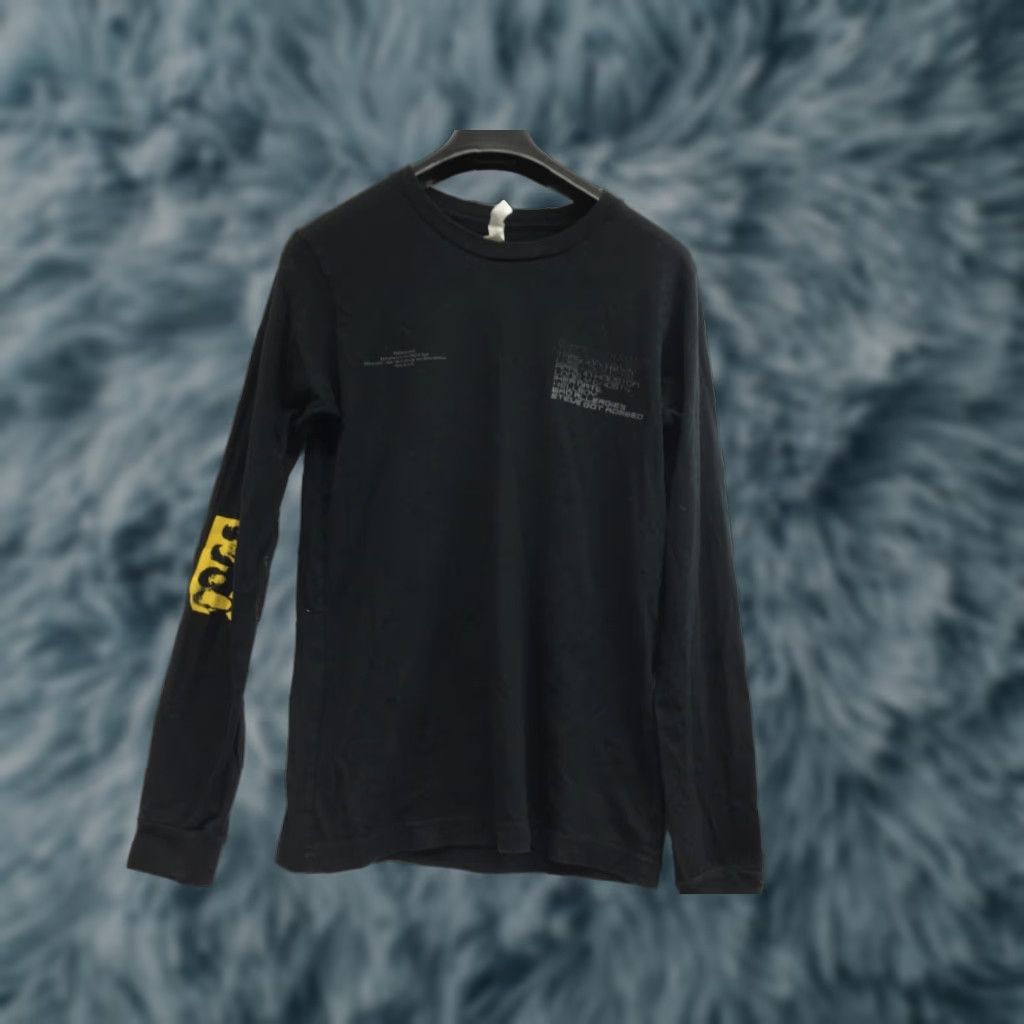 Vintage SWMRS Band T-Shirt Long Sleeve Black Size S Mens Rock World Tour Shirt Size US S / EU 44-46 / 1 - 1 Thumbnail