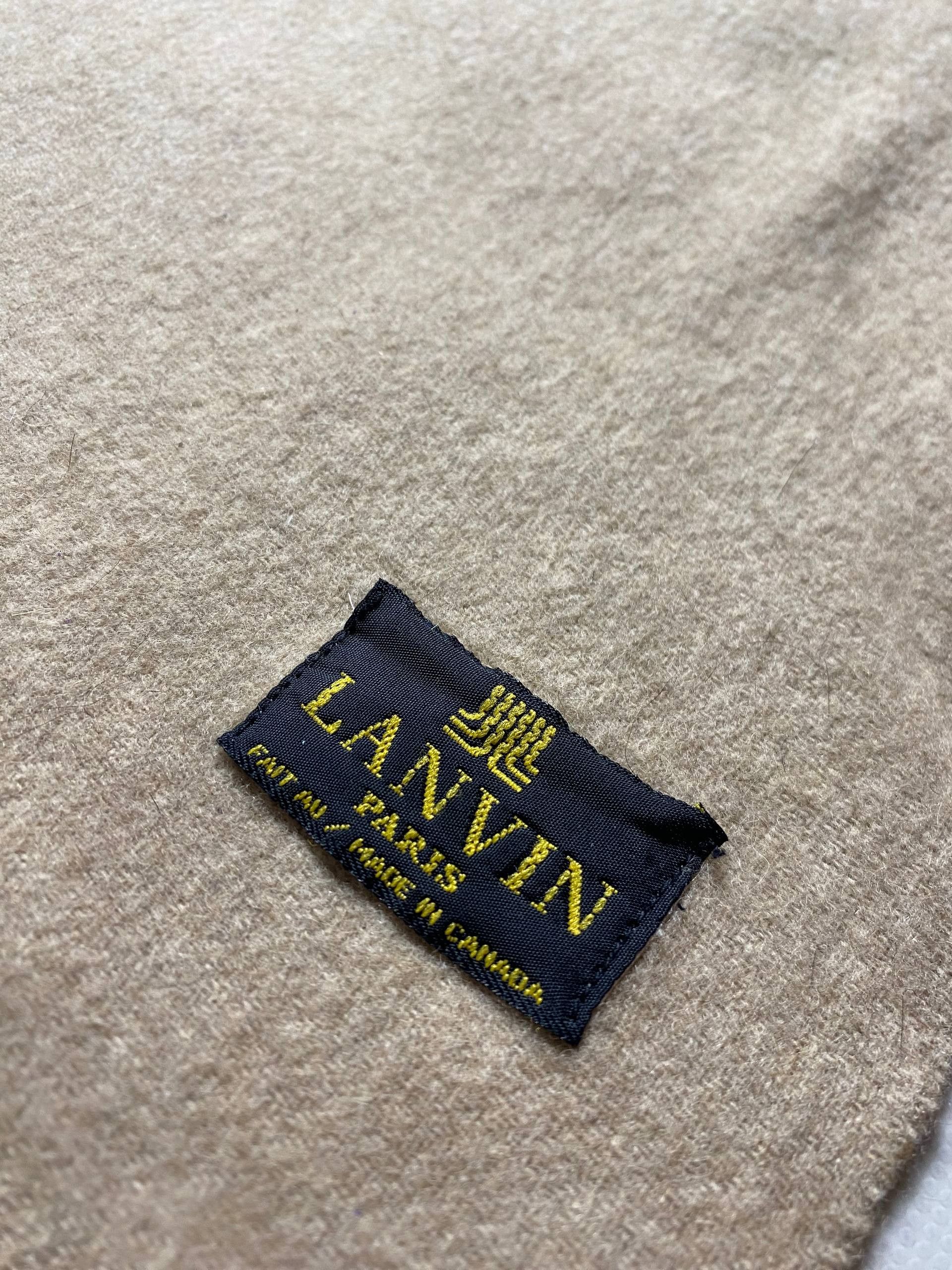 Lanvin Vinatge Rare Lanvin Scarf Size ONE SIZE - 2 Thumbnail
