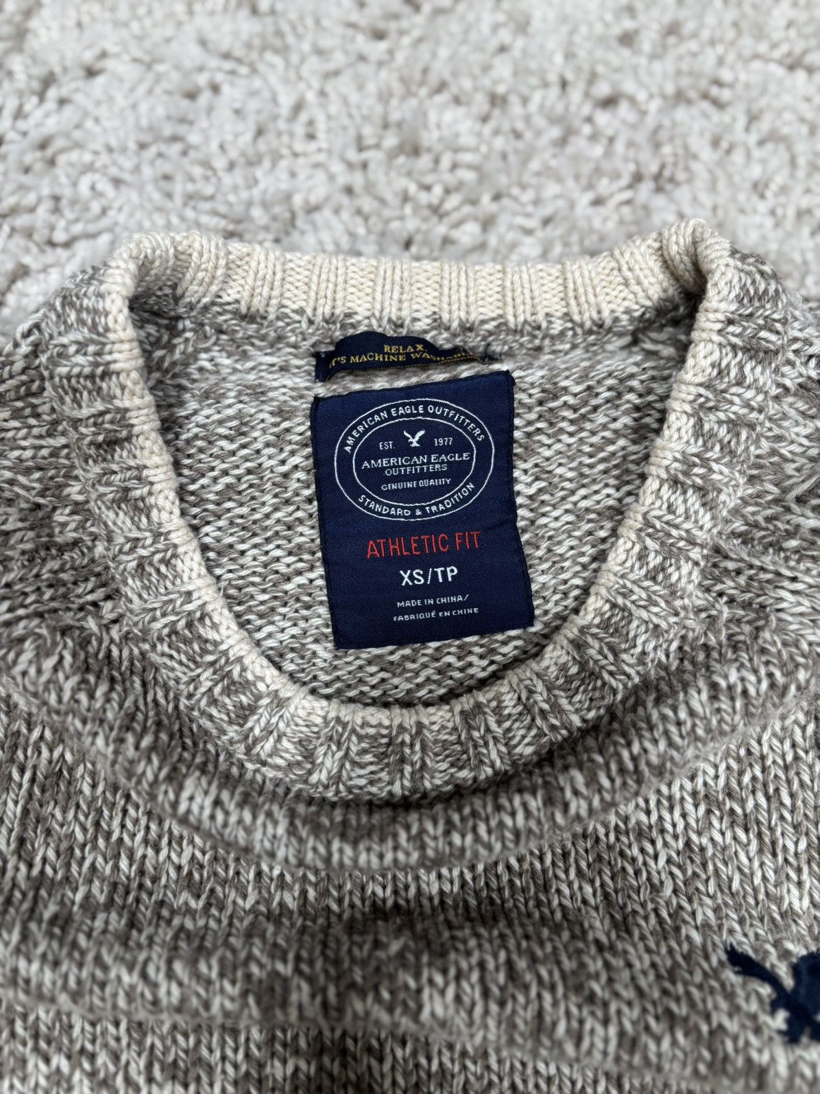American Eagle Outfitters Vintage American Eagle knit wool sweater - size medium Size US M / EU 48-50 / 2 - 4 Thumbnail