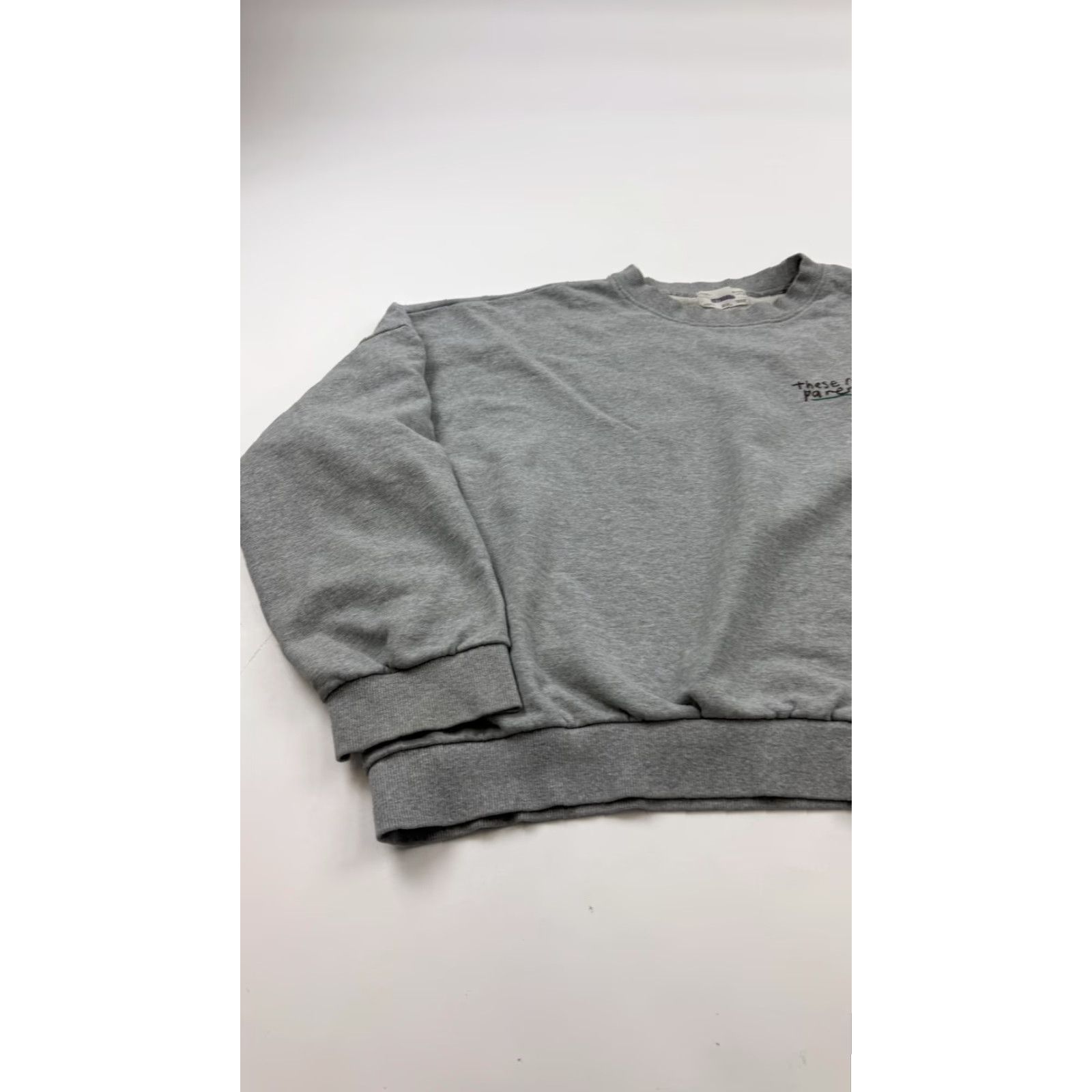 Vintage Keyboard Sweatshirt Mens Large Gray Crewneck These R My Parents Graphic Pullover Size US L / EU 52-54 / 3 - 3 Thumbnail