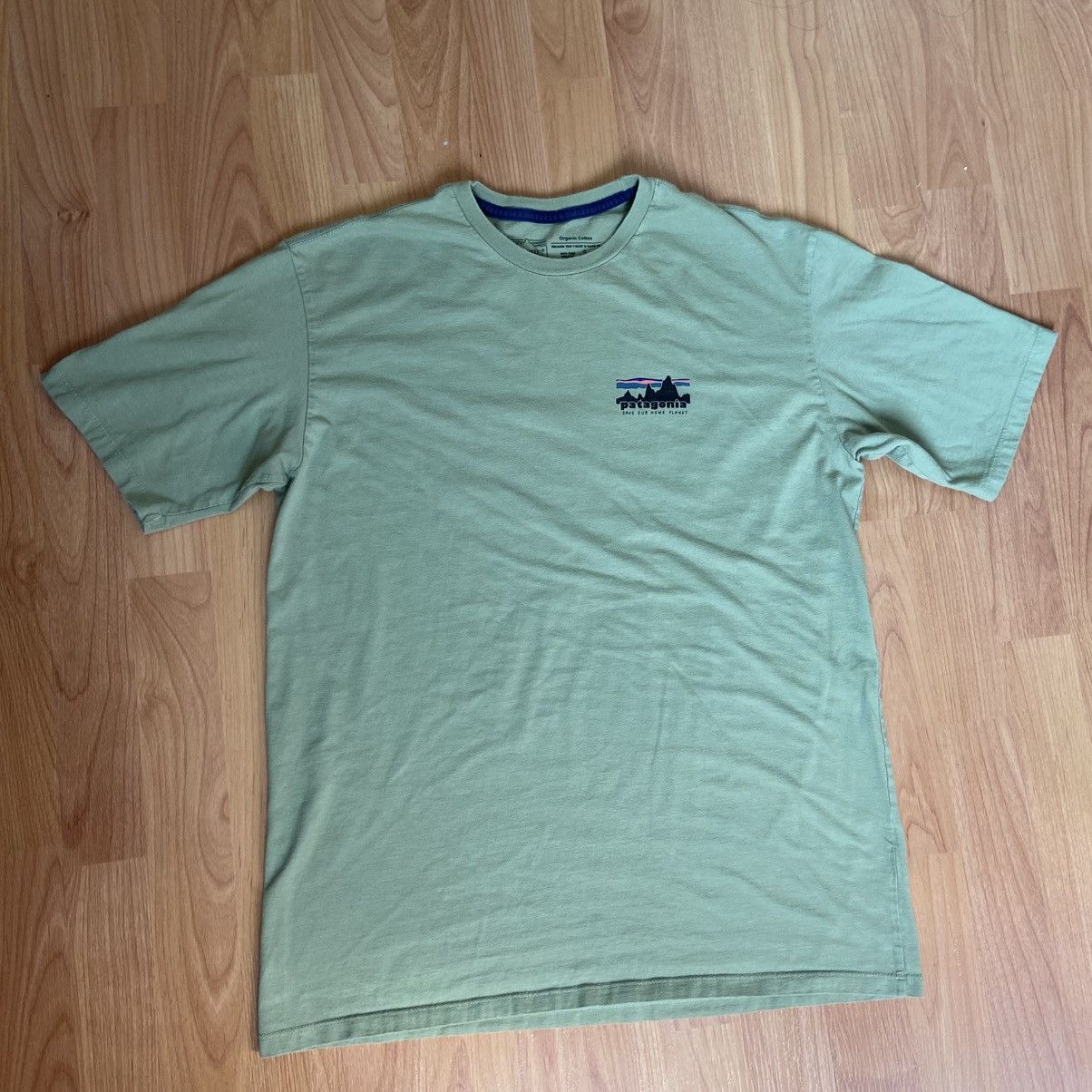 Patagonia Patagonia Save Our Planet Gorpcore Green T-Shirt Mens Medium Size US M / EU 48-50 / 2 - 4 Thumbnail