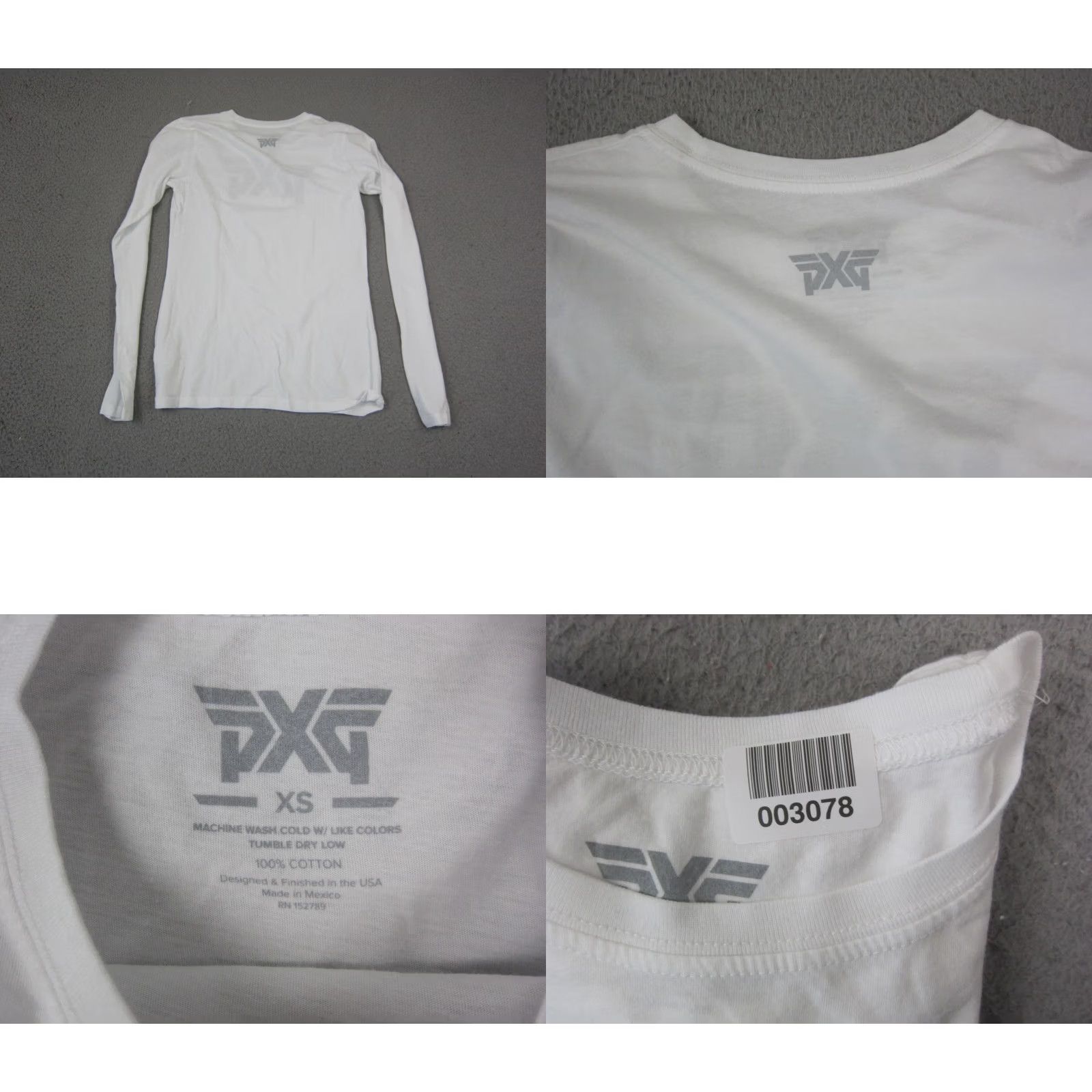 Vintage PXG Shirt Womens XS White Outline Logo Parsons Xtreme Golf Long Sleeve Size XS / US 0-2 / IT 36-38 - 8 Thumbnail