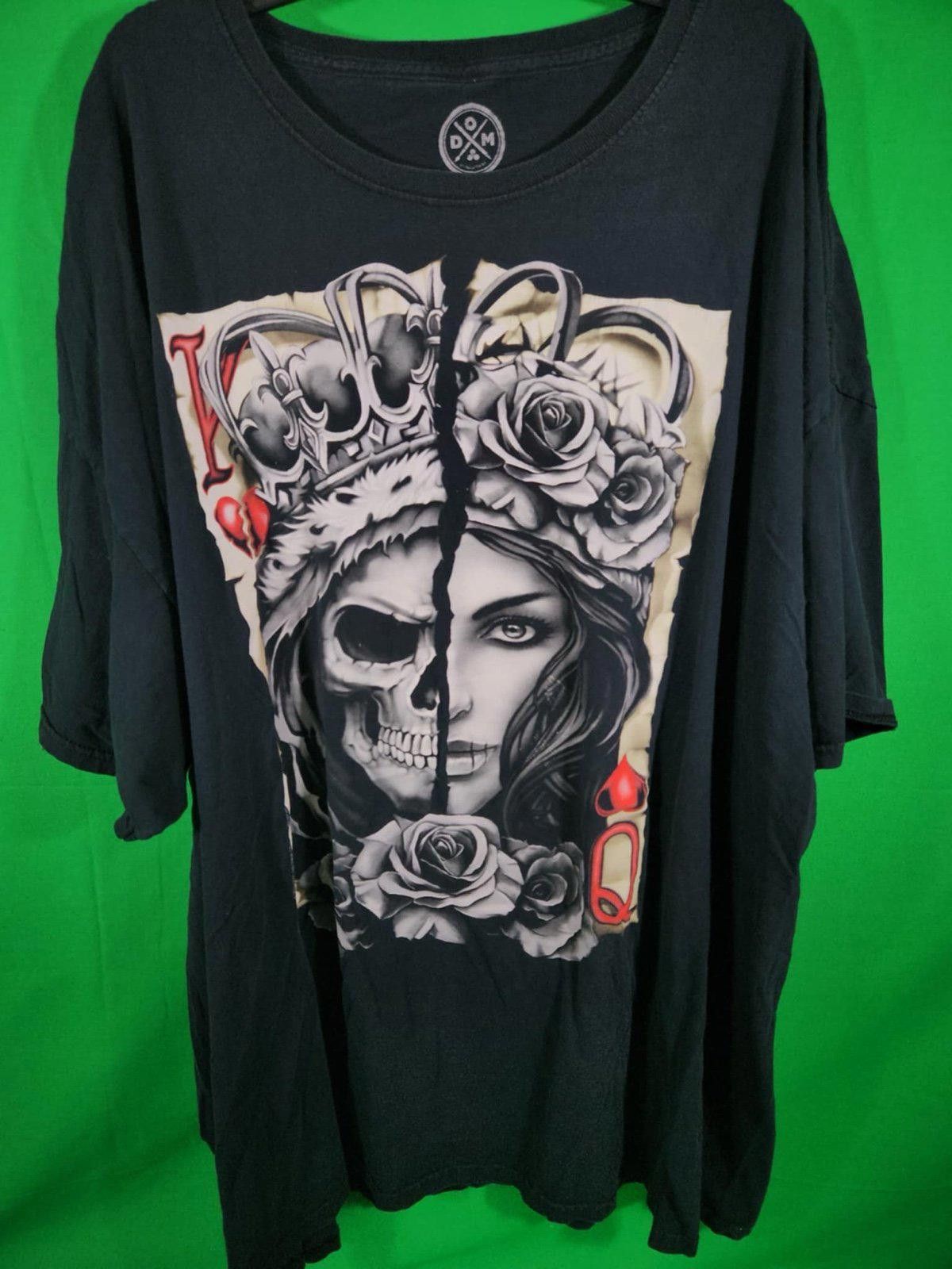 Damir Doma D.O.M. Skull Queen Graphic Tee - 3XL Size US XXL / EU 58 / 5 - 1 Thumbnail