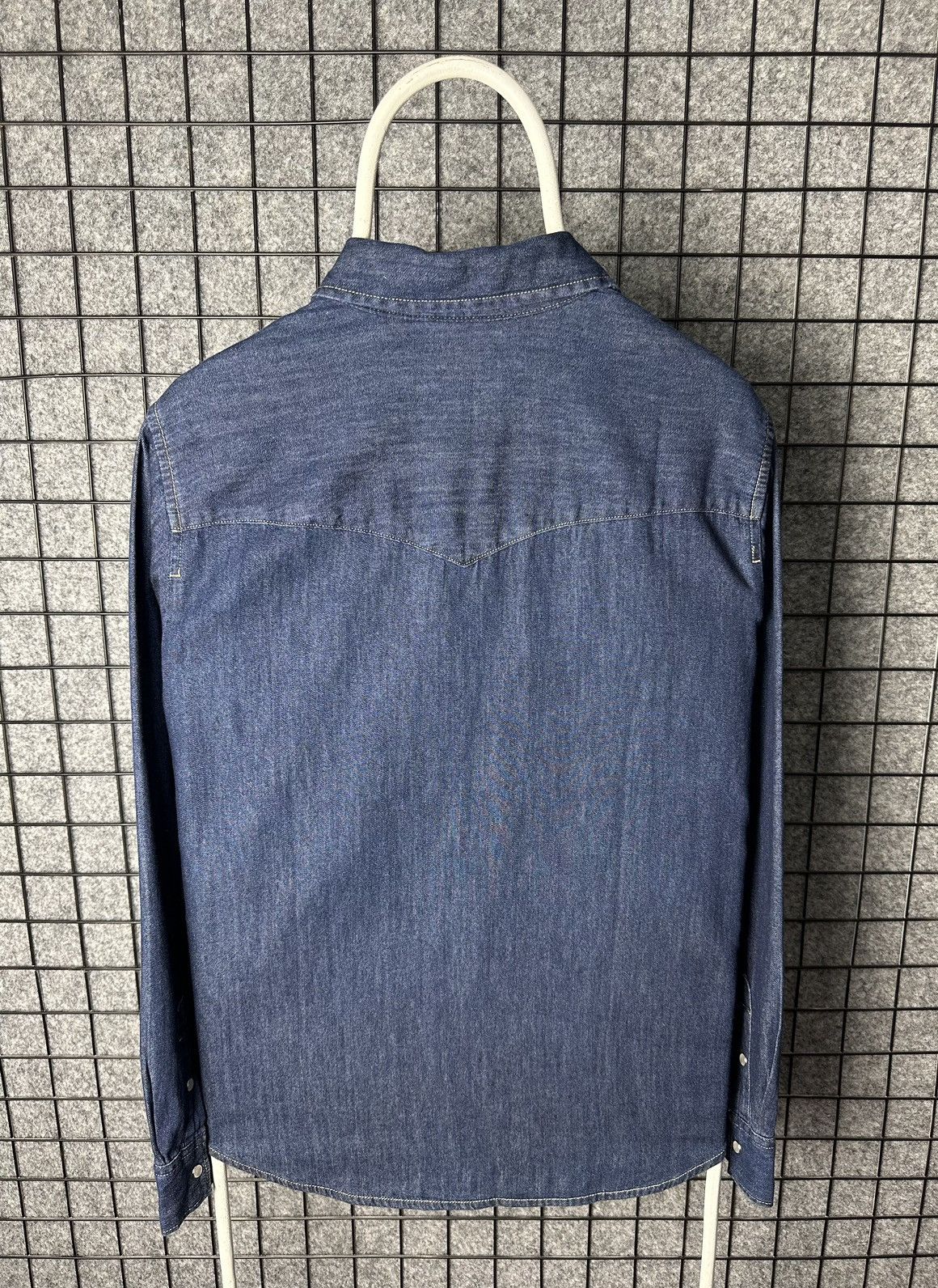 Levi's Levis Streetwear Casual Snap Button Denim Shirt Size L Size L / US 10 / IT 46 - 7 Thumbnail
