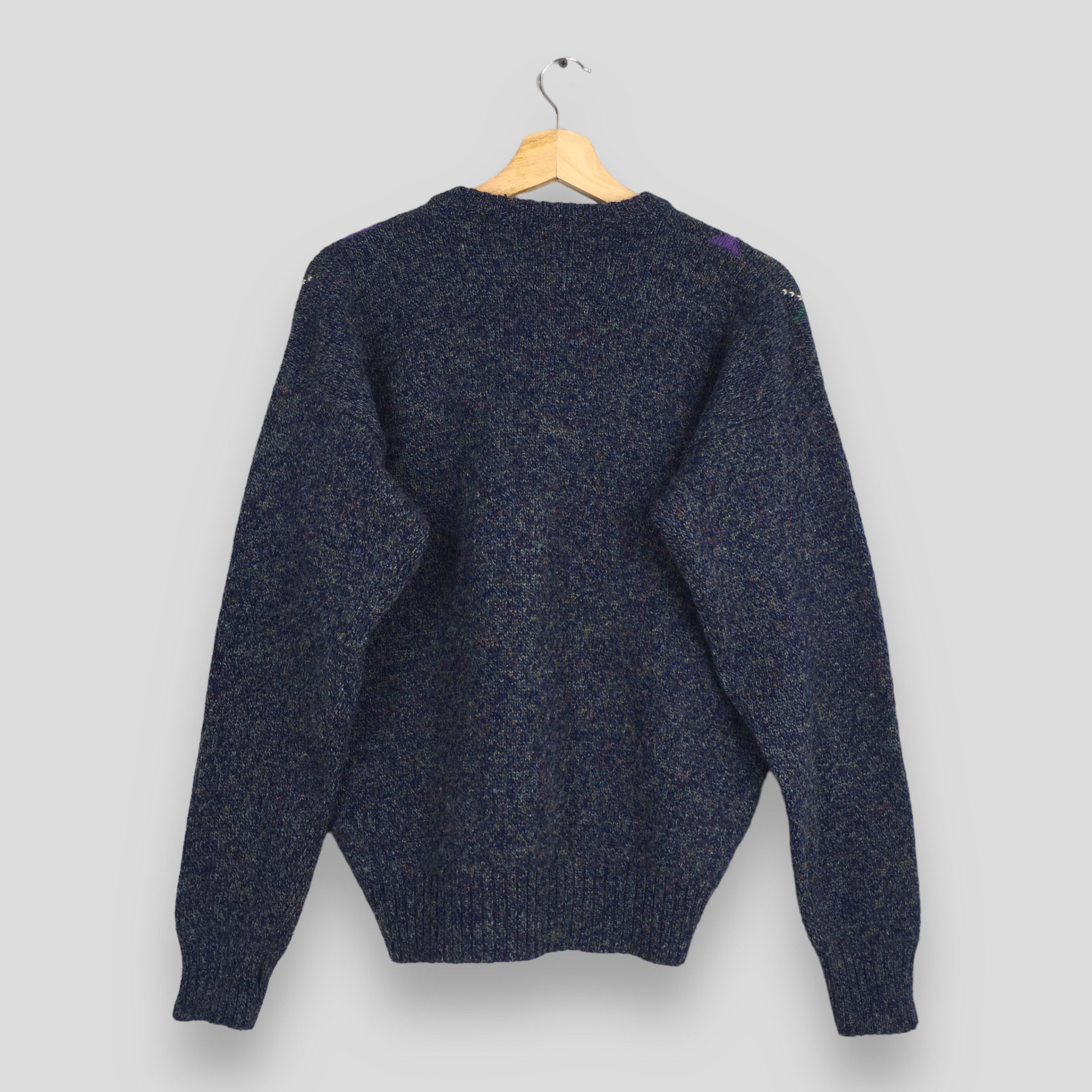 Chaps Ralph Lauren × Polo Ralph Lauren × Ralph Lauren Vintage Chaps Ralph Lauren Knitwear Shetland Crewneck Large Size US M / EU 48-50 / 2 - 6 Thumbnail