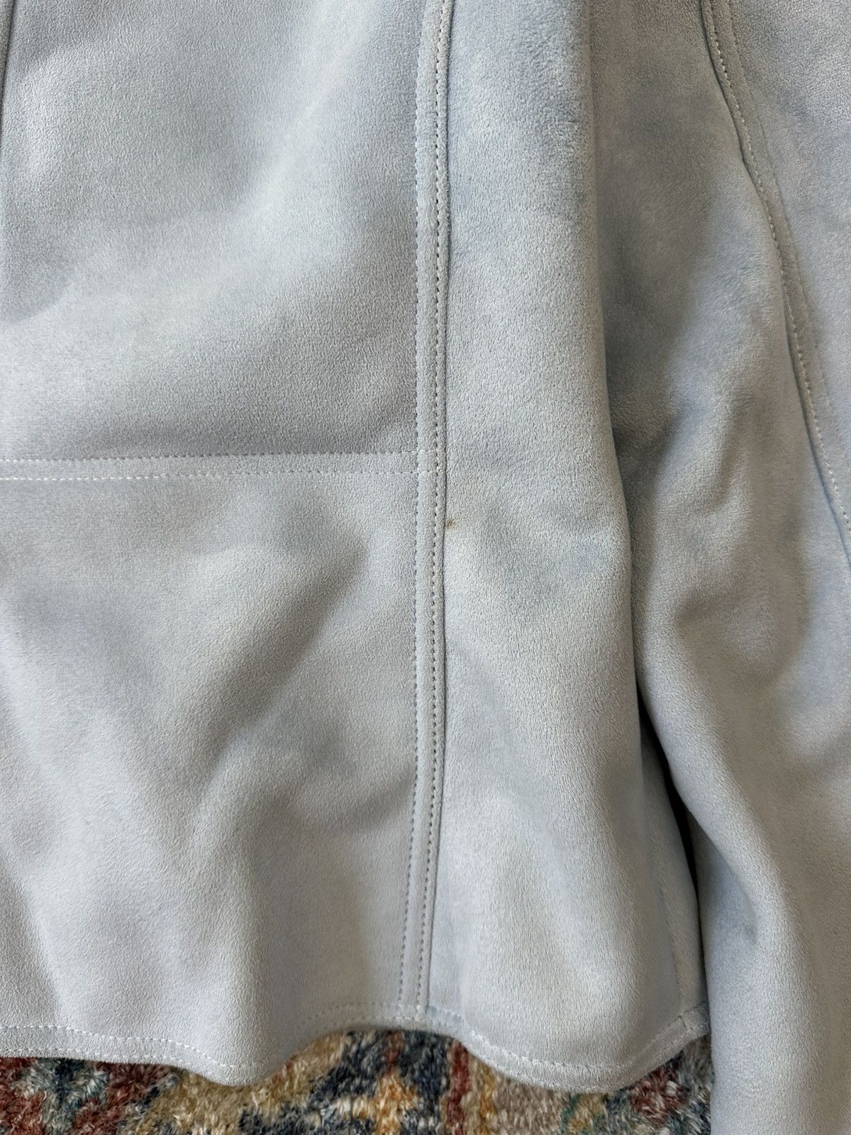 B.U.M Equipment Vintage B.U.M Equipment Blue Suede Zip-up Jacket Medium Size M / US 6-8 / IT 42-44 - 5 Thumbnail