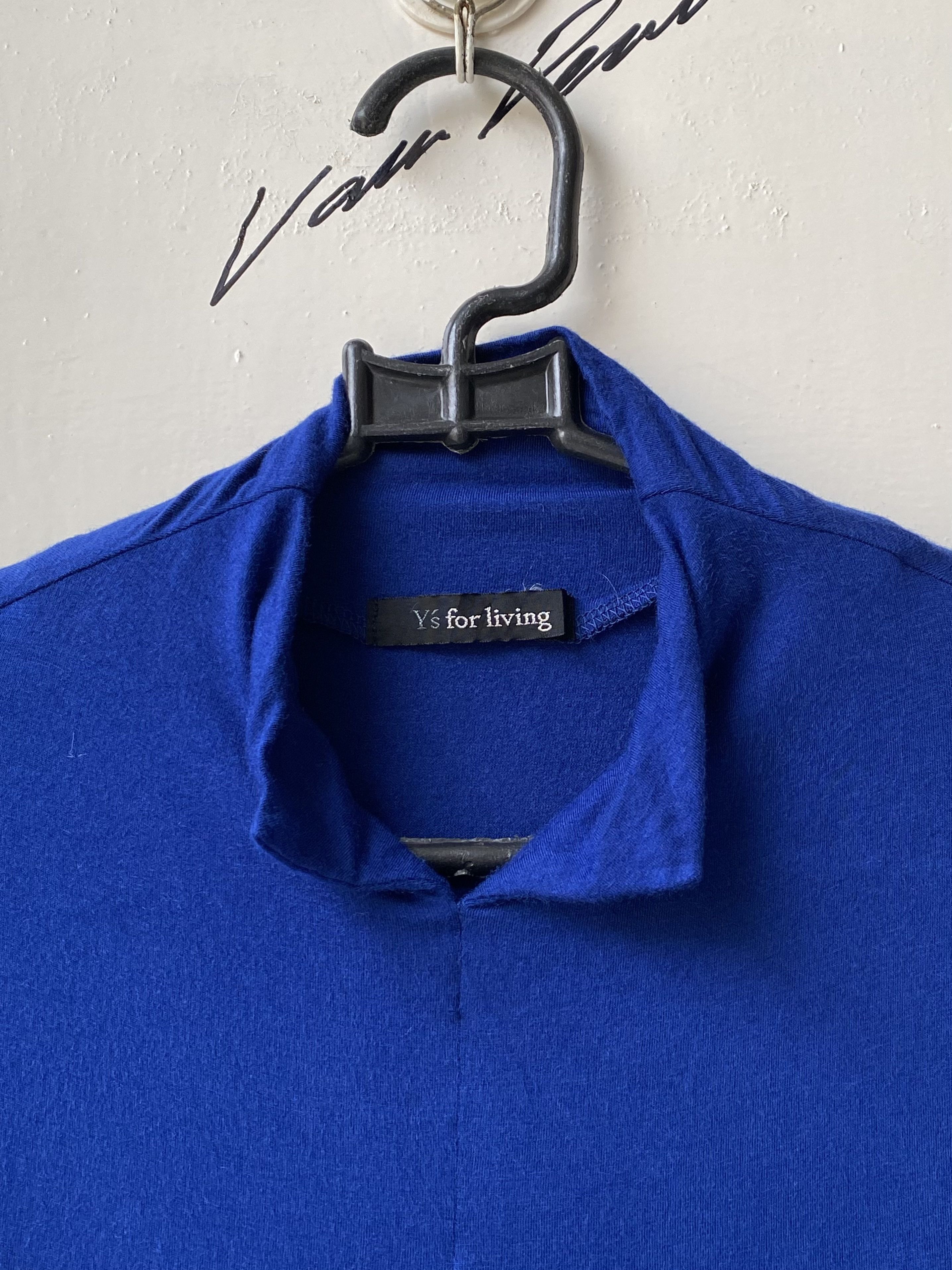 Yohji Yamamoto Y’S FOR LIVING Yohji Yamamoto Blue T-shirt Size US XS / EU 42 / 0 - 5 Thumbnail