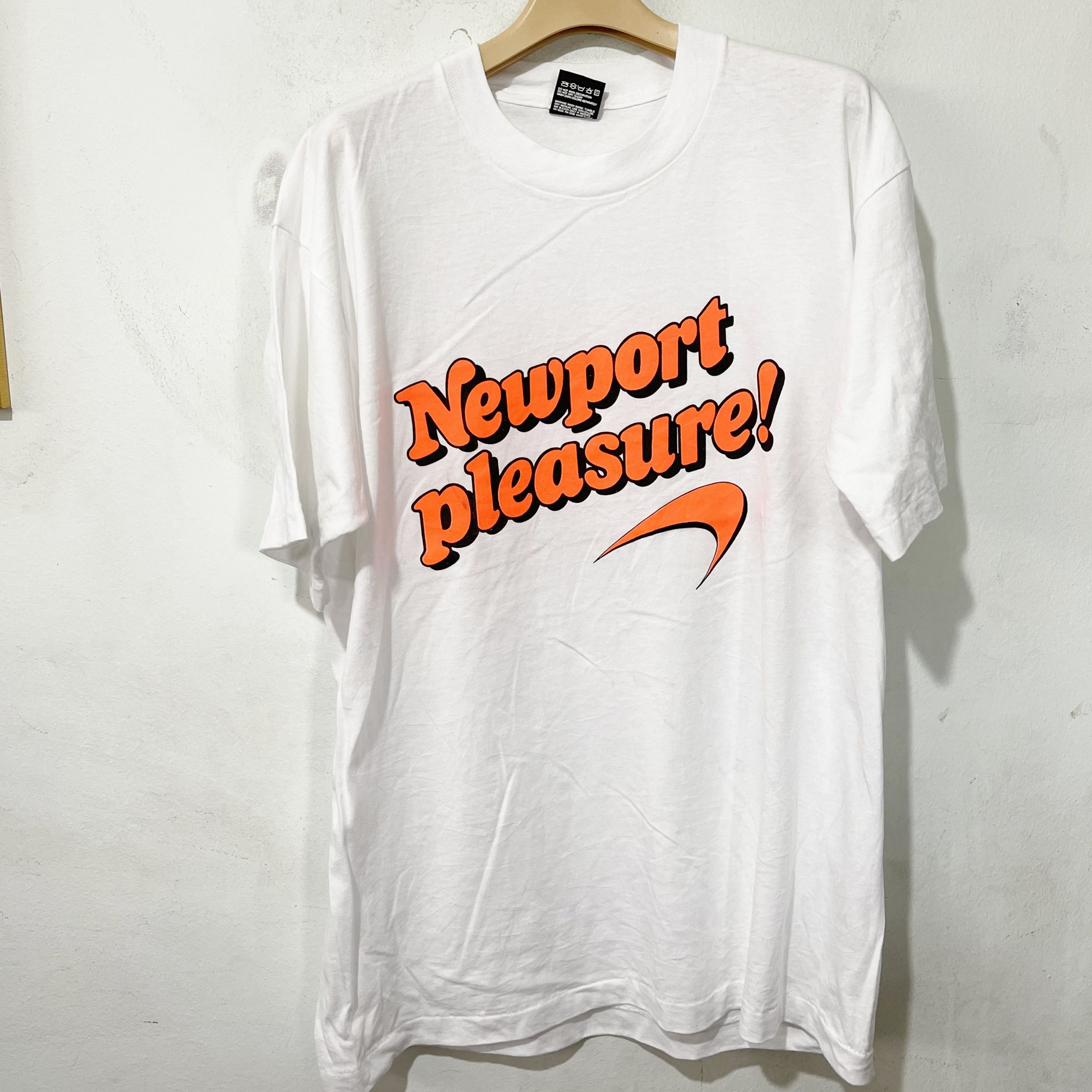 Vintage Vintage 90s Newport Pleasure Shirt Size US L / EU 52-54 / 3 - 1 Thumbnail