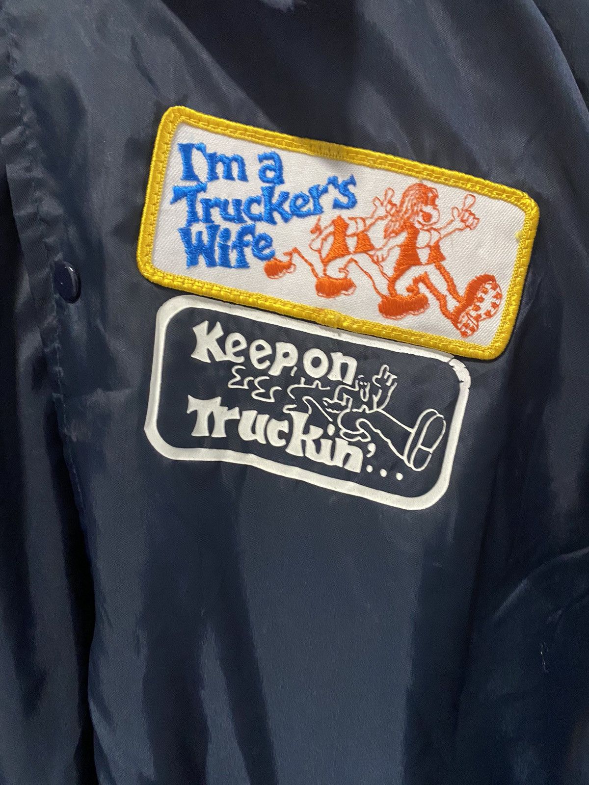 Vintage 1980’s Keep On Truckin’ Jacket Size US M / EU 48-50 / 2 - 2 Thumbnail