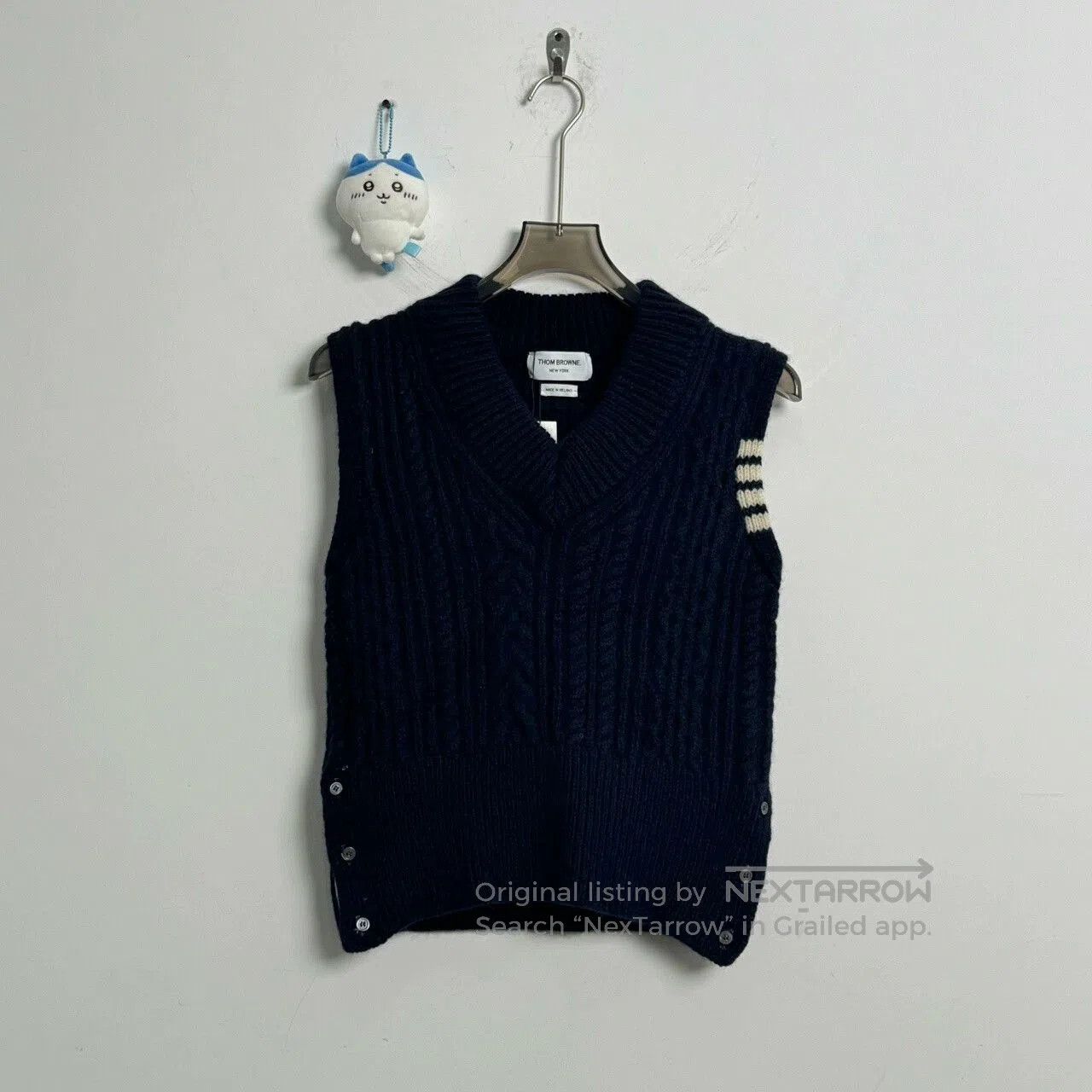 Thom Browne Thom Browne Navy Wool Vest. Size US S / EU 44-46 / 1 - 1 Thumbnail
