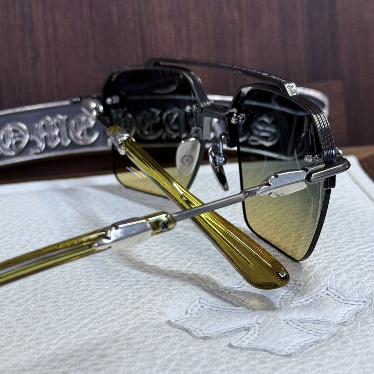 Chrome Hearts Chrome Hearts BIDI ESEM Sunglasses Size ONE SIZE - 10 Thumbnail