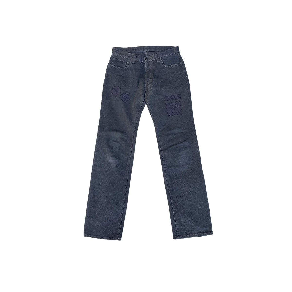 トップス 00s NUMBER(N)INE damage NUMBER (N)INE AW2001 Number Nine Grunge Denim | azzashop