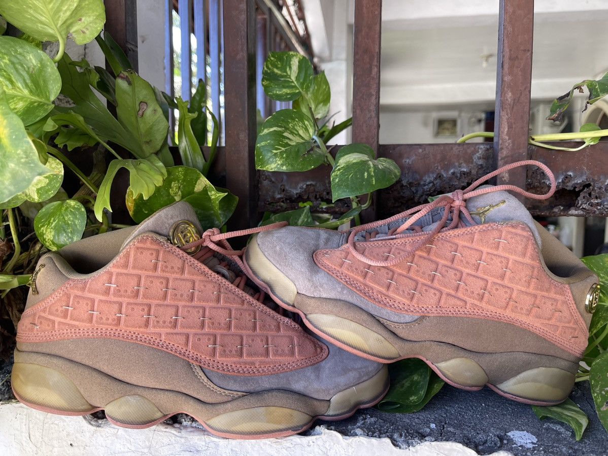 Terracotta Basketball Shoes Clot X Aj 13 Low Size 13 CLOT X Air