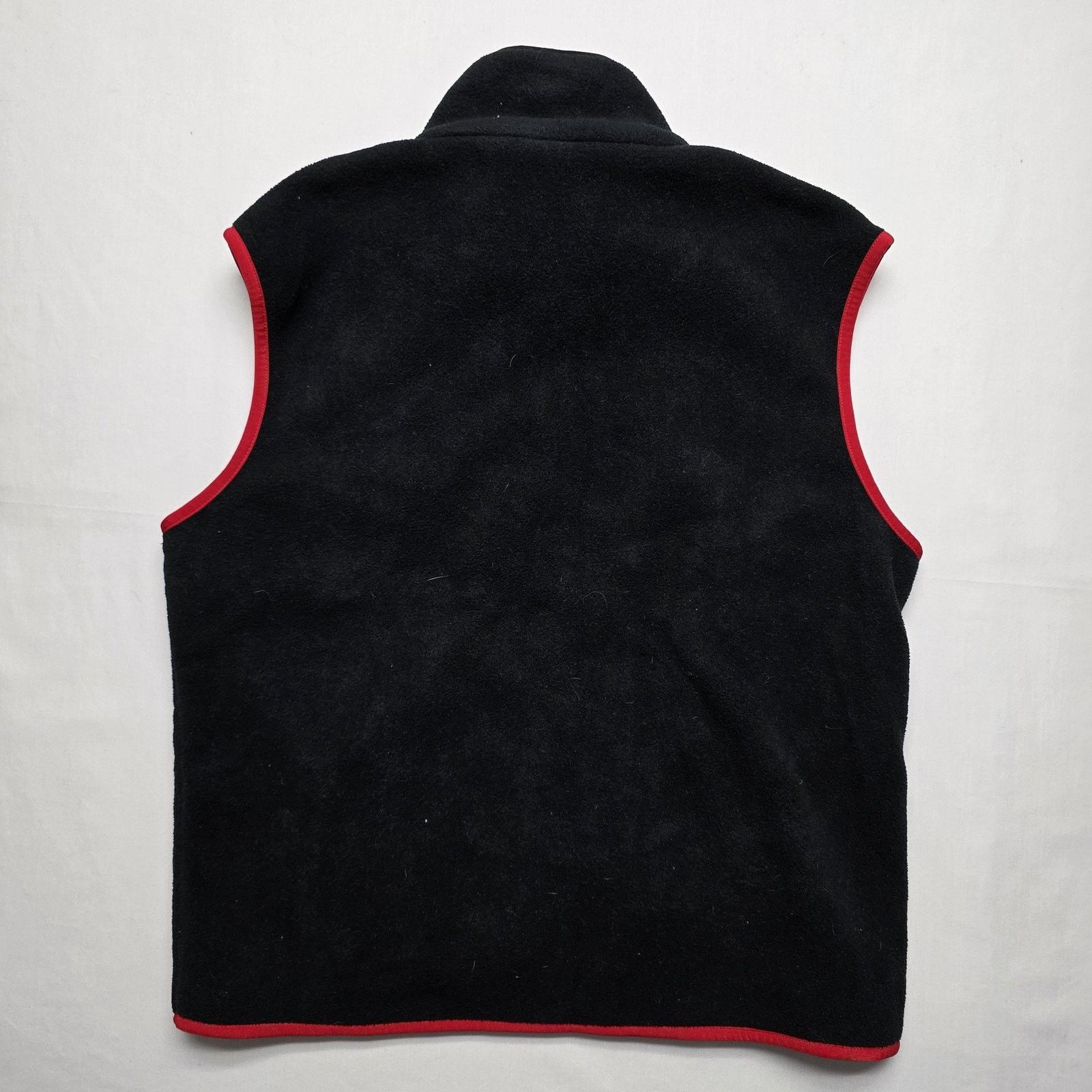 Marlboro Vintage Marlboro Fleece Vest Black Sleeveless Outdoor Jacket Size US L / EU 52-54 / 3 - 6 Thumbnail