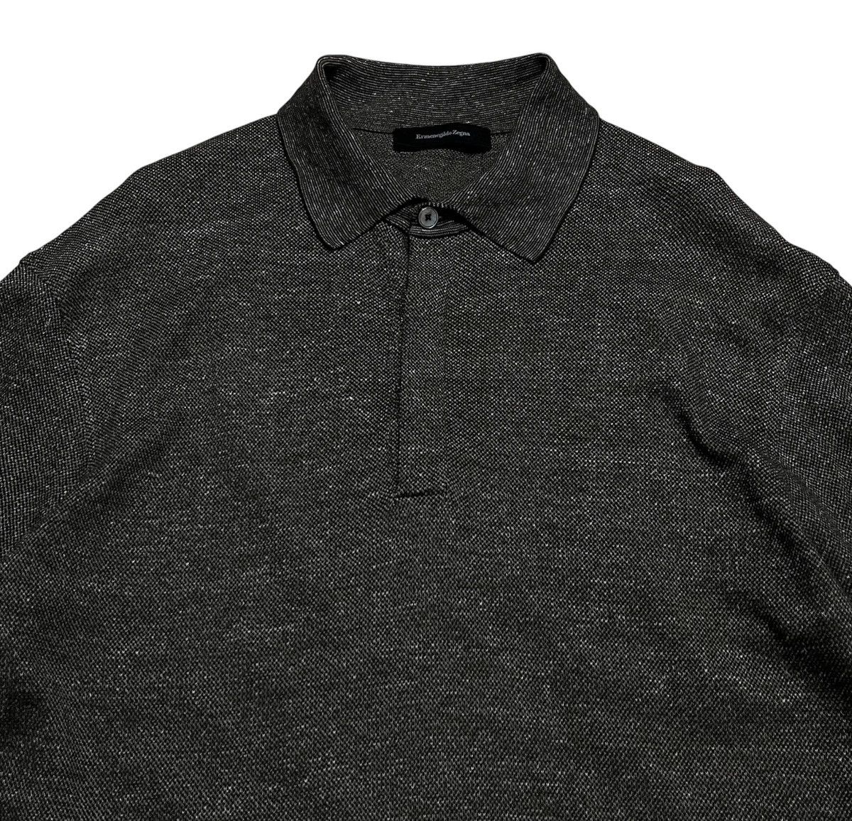 Ermenegildo Zegna Ermenegildo Zegna Cashmere knit polo Size US L / EU 52-54 / 3 - 3 Thumbnail