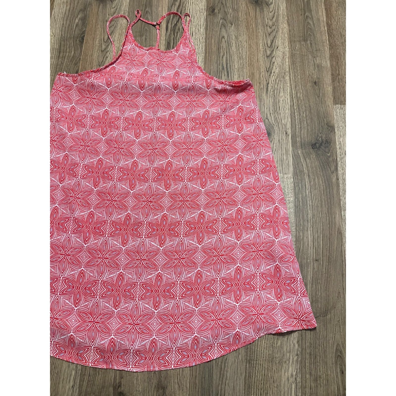 Forever 21 FOREVER 21 Tank Top Women M Halter White Red Casual Sleeveless Size M / US 6-8 / IT 42-44 - 4 Thumbnail