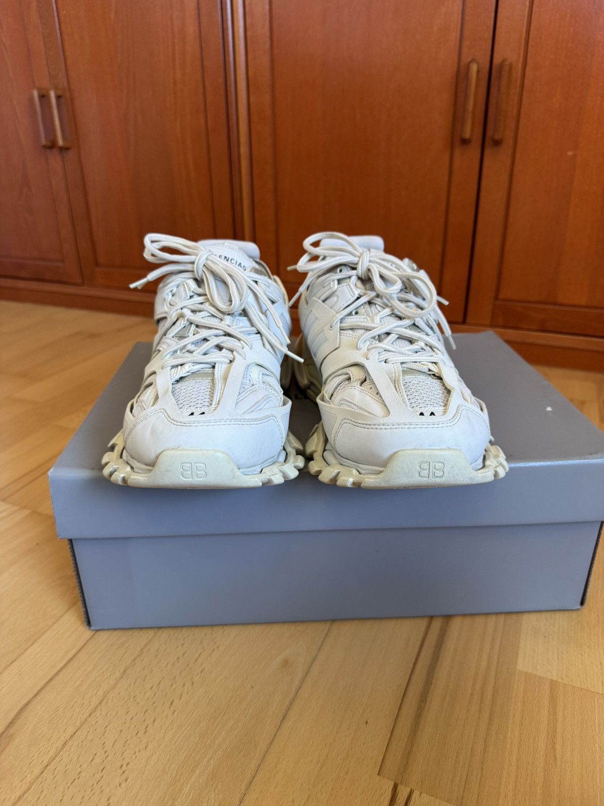 Balenciaga Balenciaga Track Triple White Size US 11 / EU 44 - 6 Thumbnail